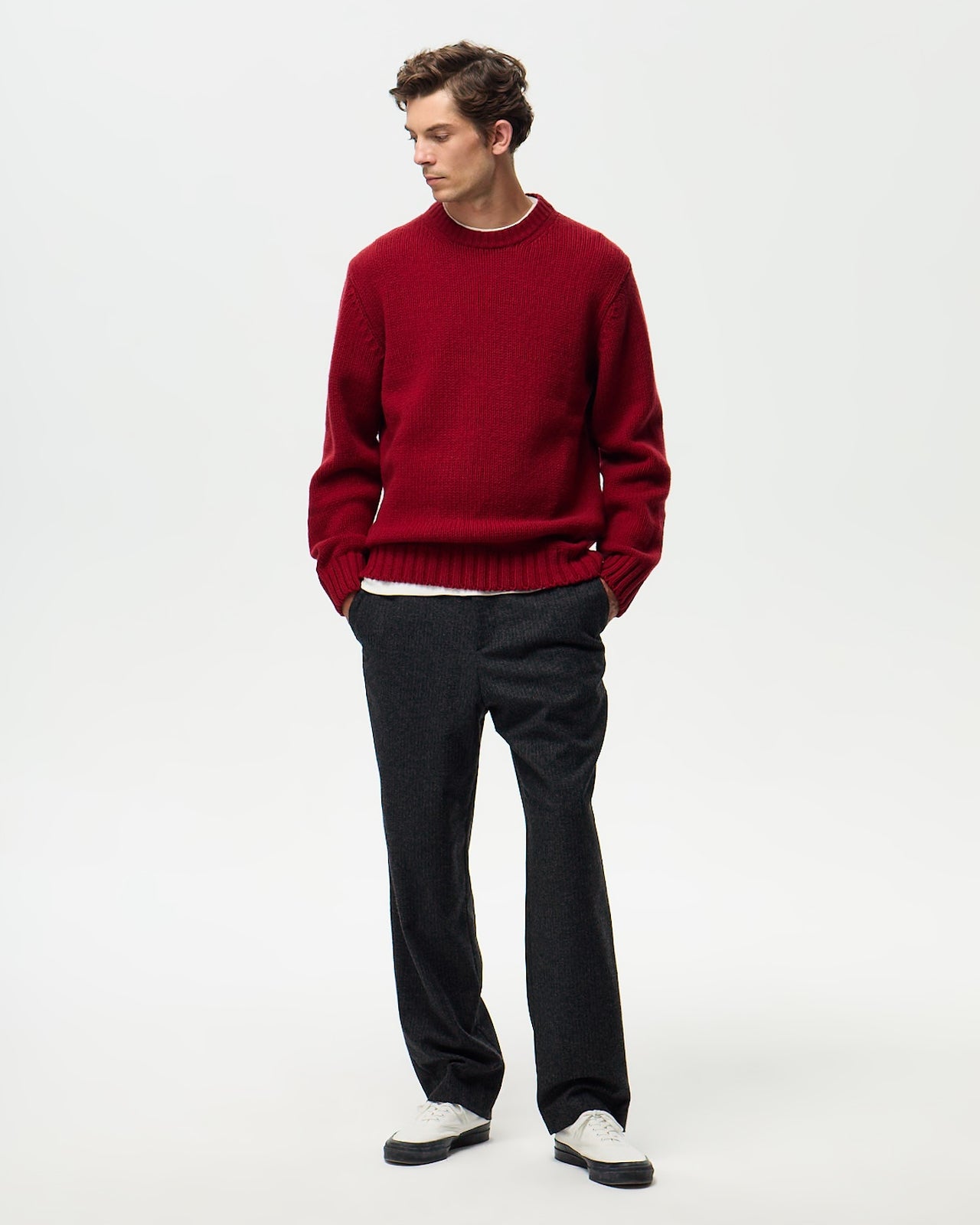 GERINO Sweater - Rouge Cardinal