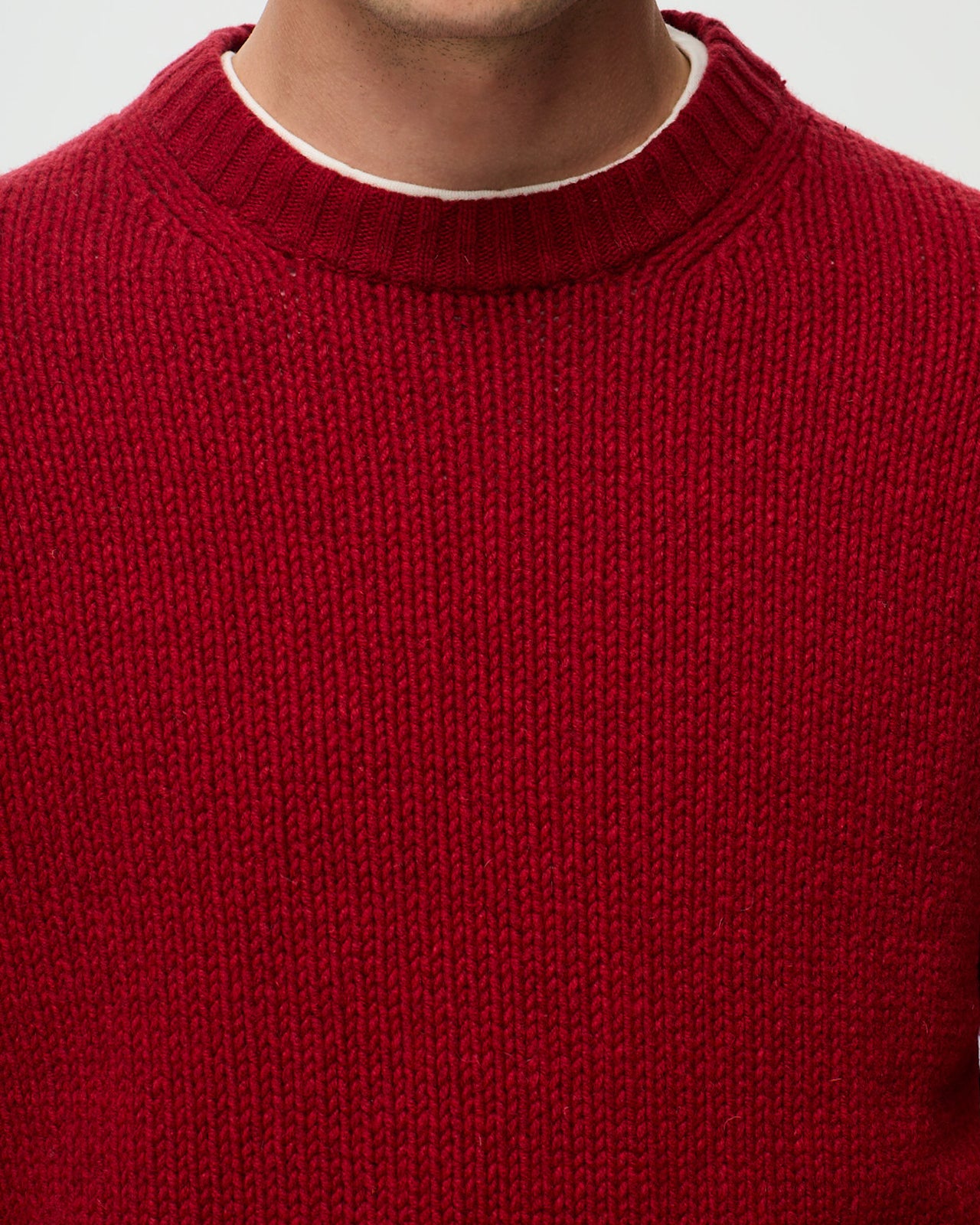 GERINO Sweater - Rouge Cardinal