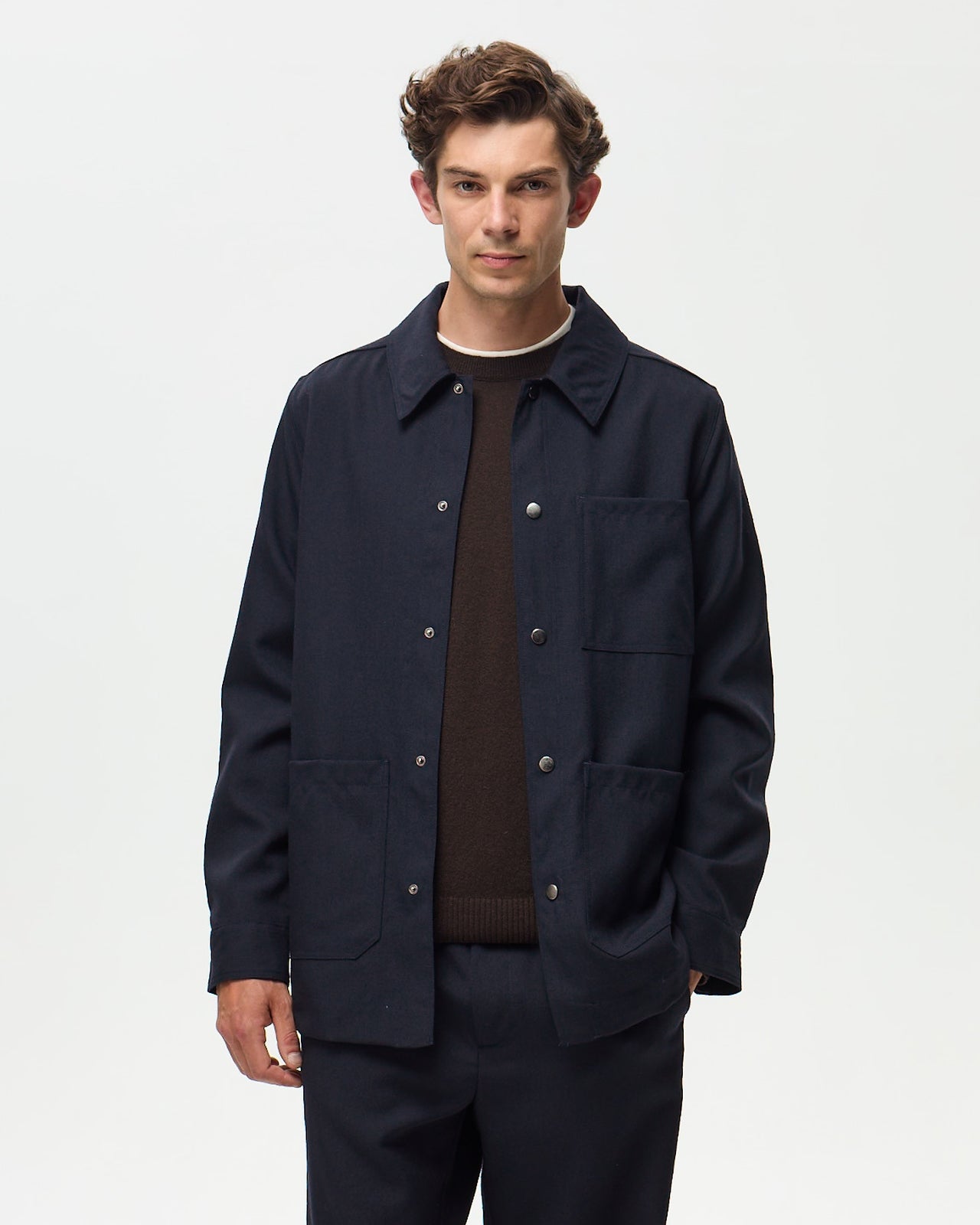 LEONARD Jacket – Navy