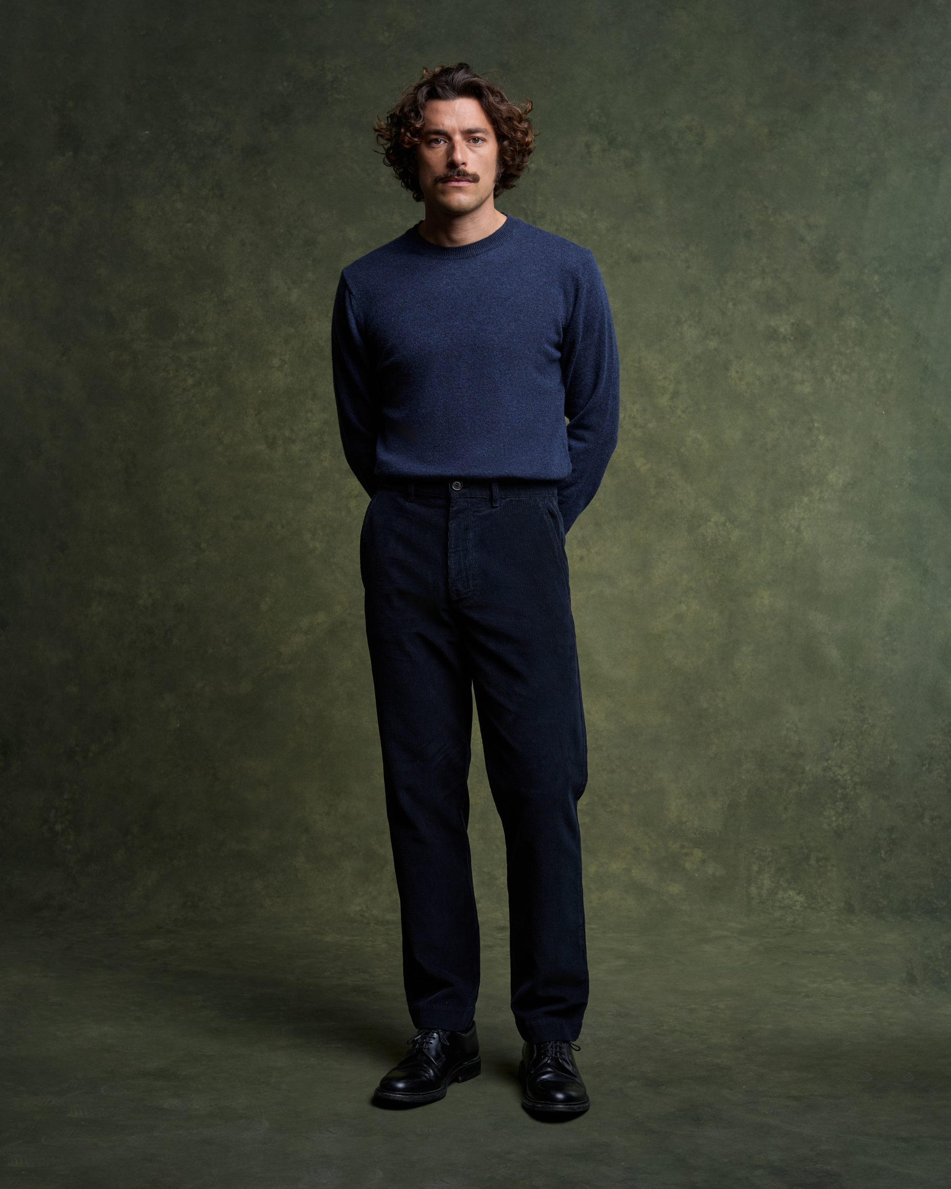 EMERSON Velvet Chino - Navy