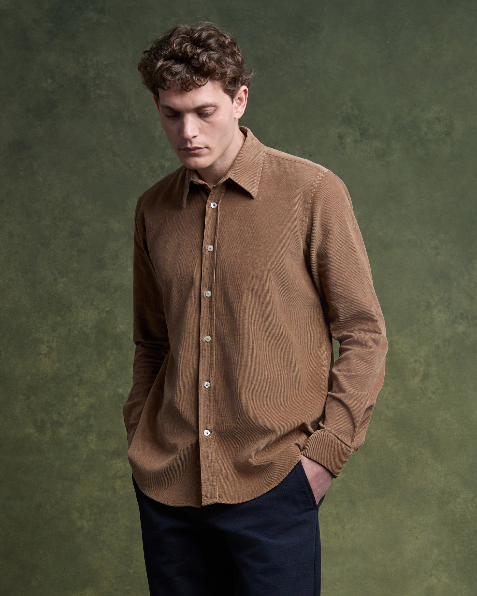 GAIA Shirt - Beige Camel