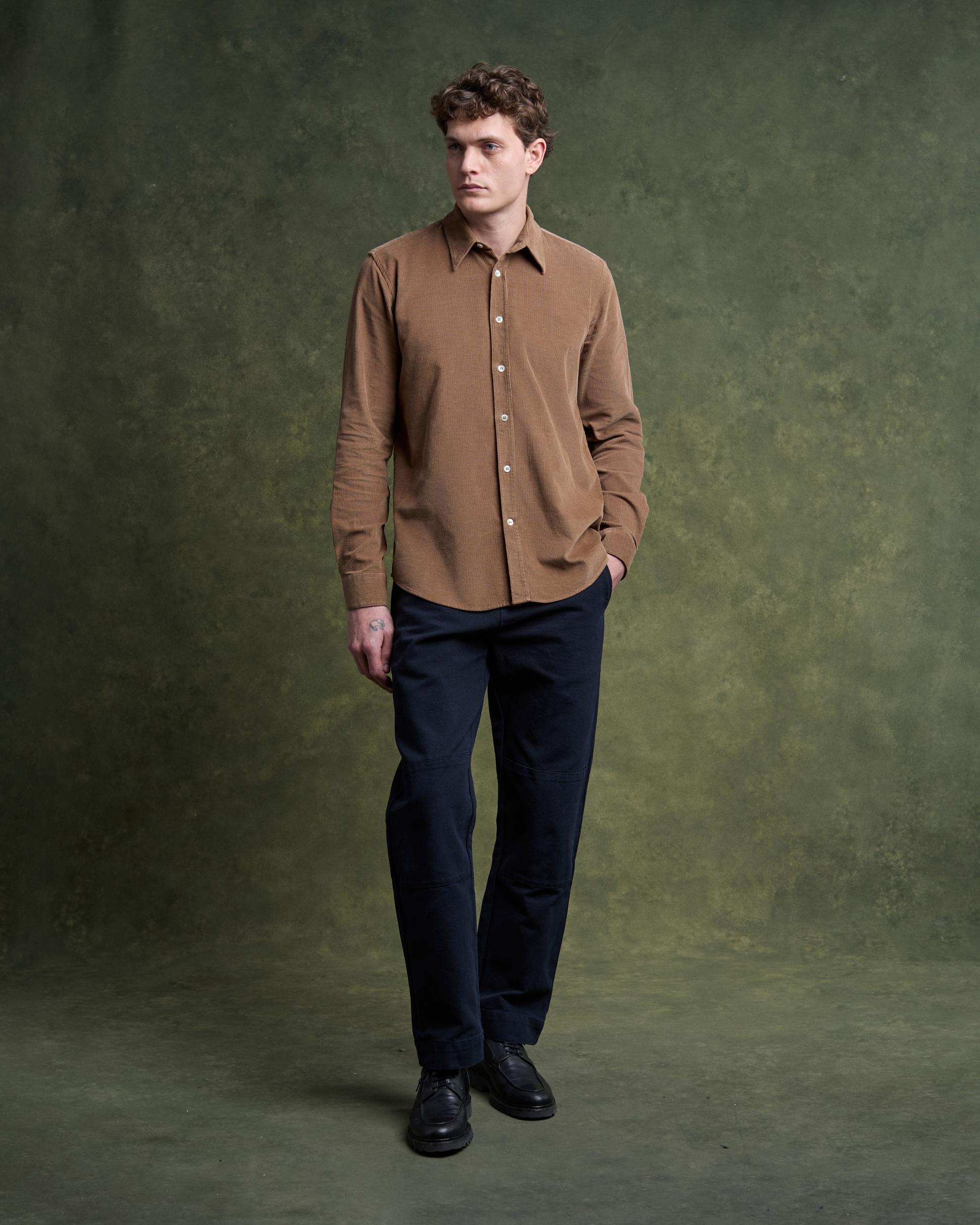 GAIA Shirt - Beige Camel