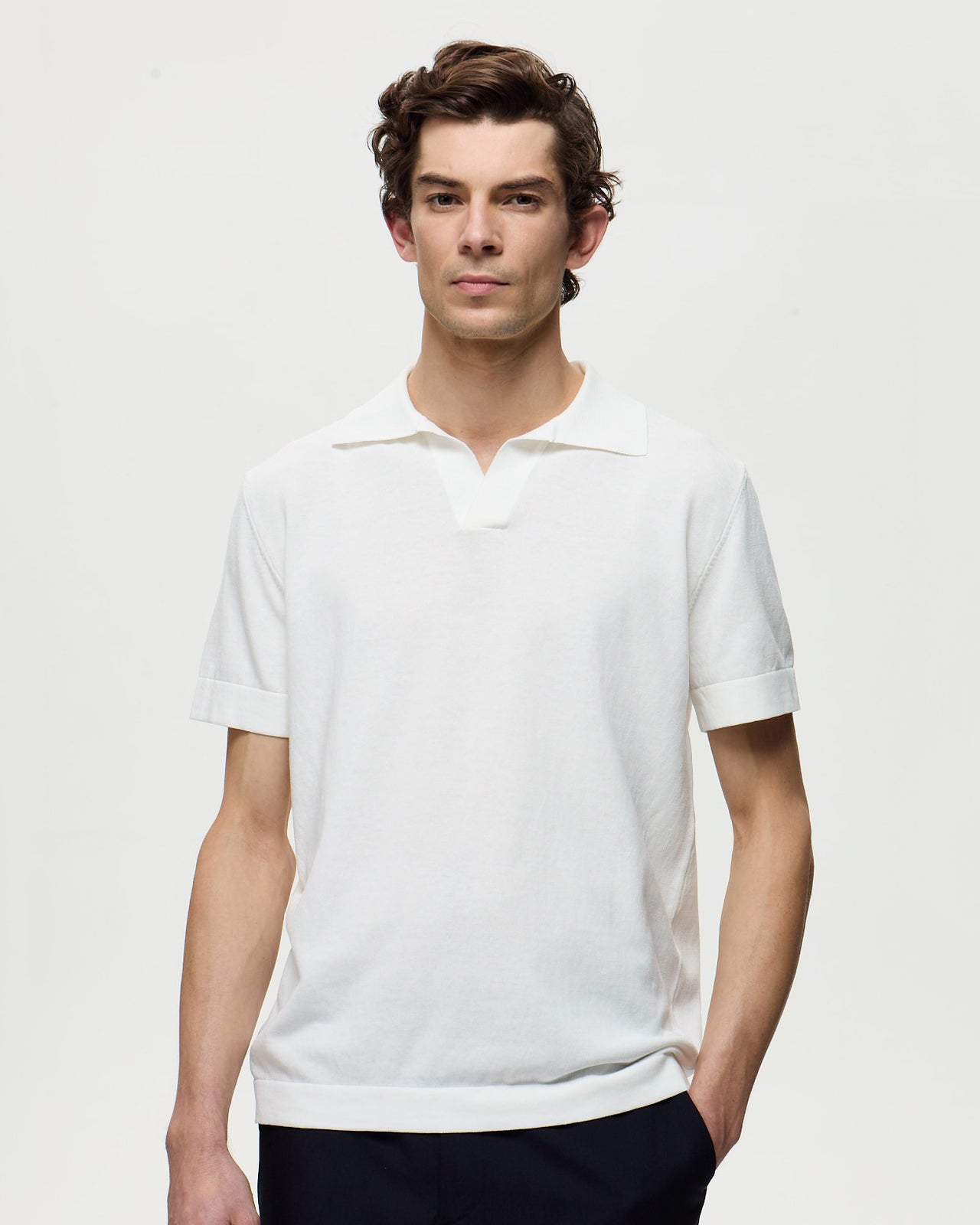 HOLIDAY Polo - Foam White