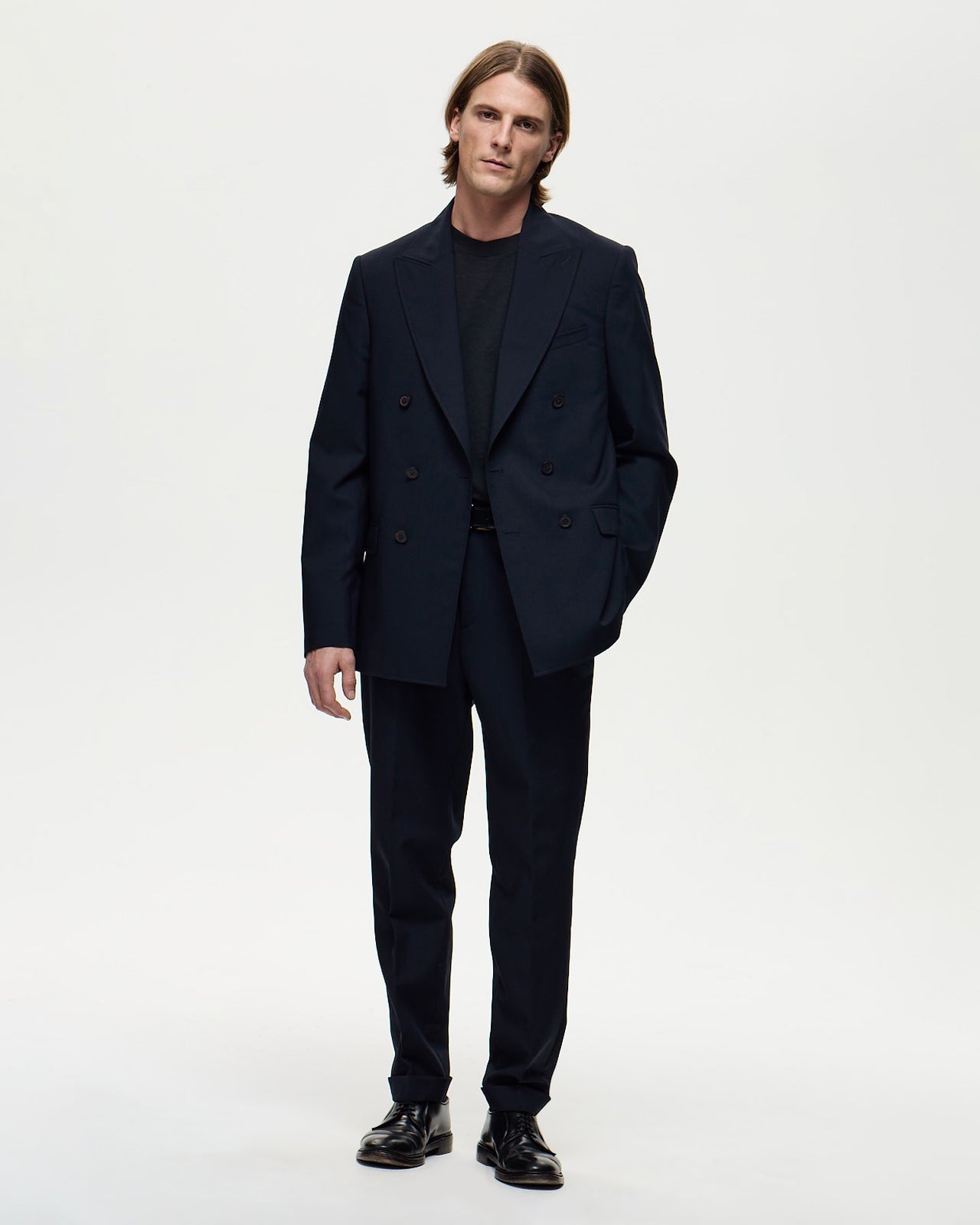 HADRIEN Suit Jacket - Dark Navy