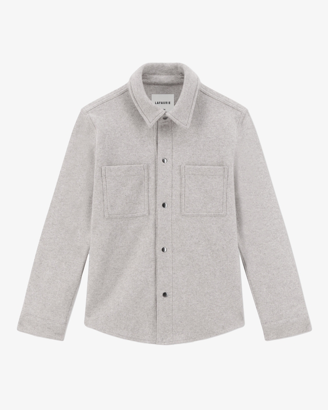 GARDELLA Jersey Jacket - Beige Cendre