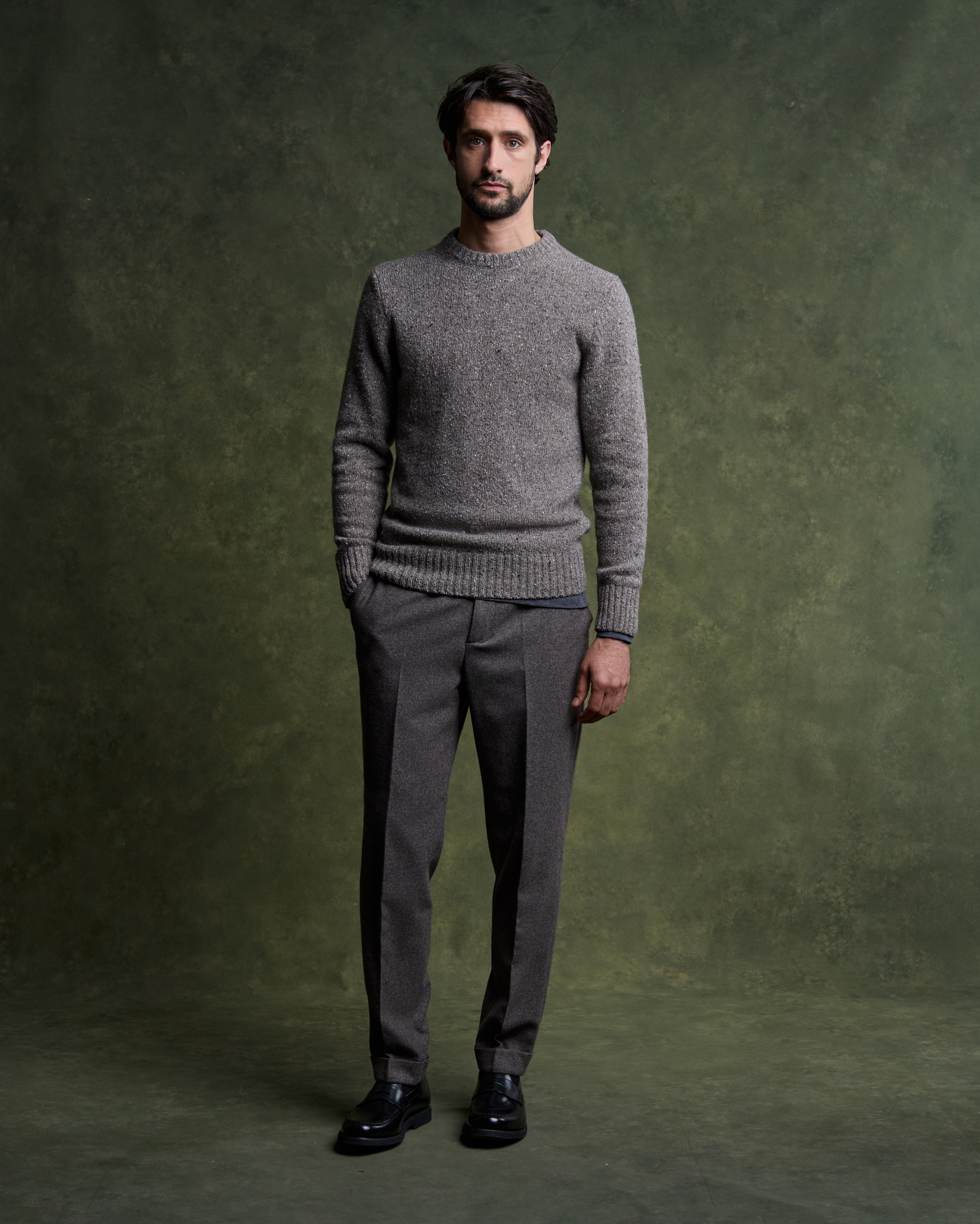 CARMELO Knitwear - Marron Glace