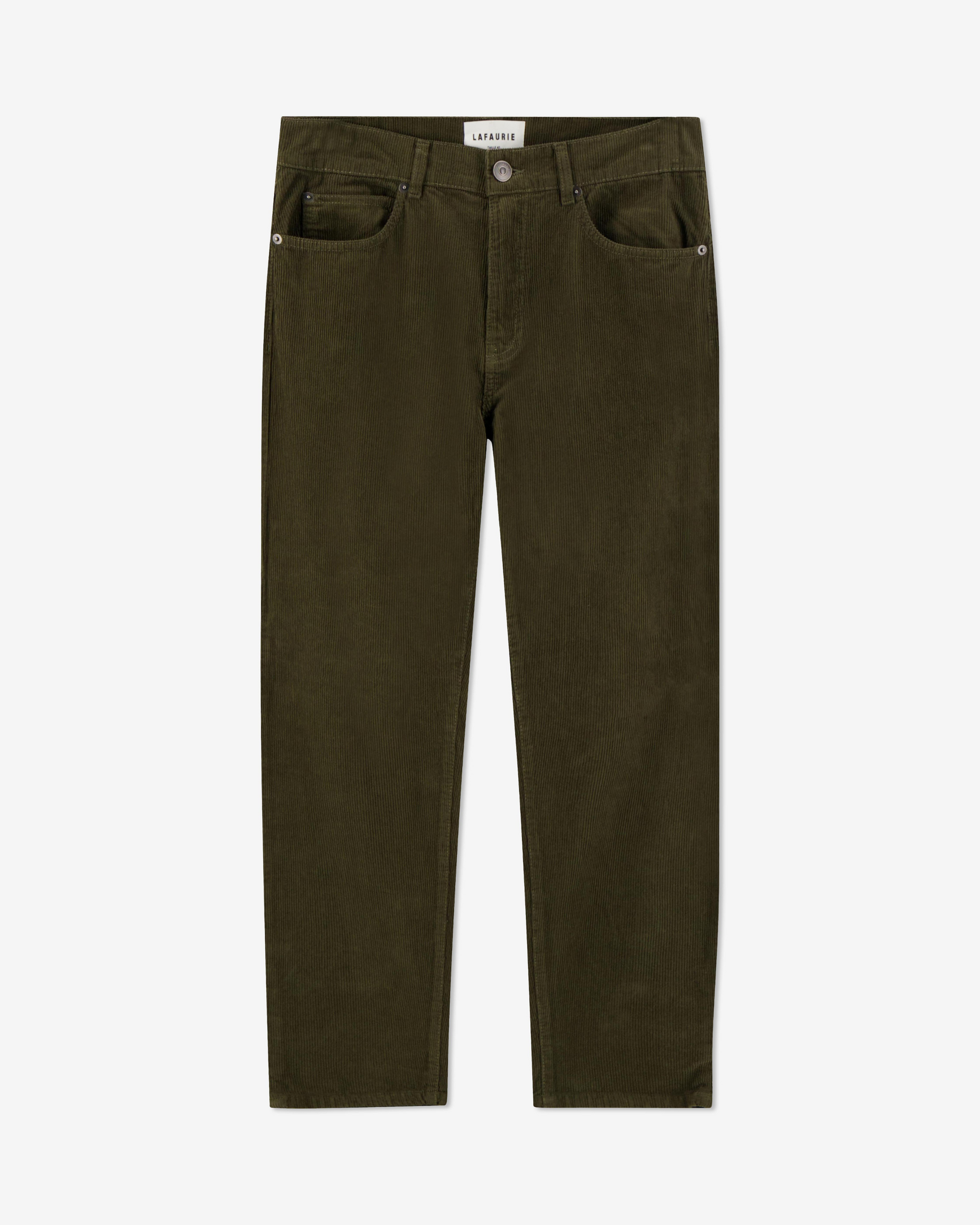 DEAN Velvet Pants - Vert Chasse