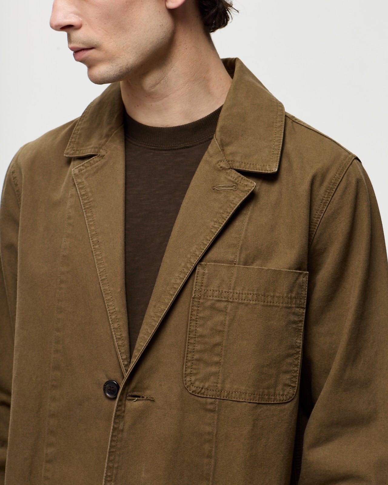 HAUSSMANN Architect's Jacket - Military Khaki