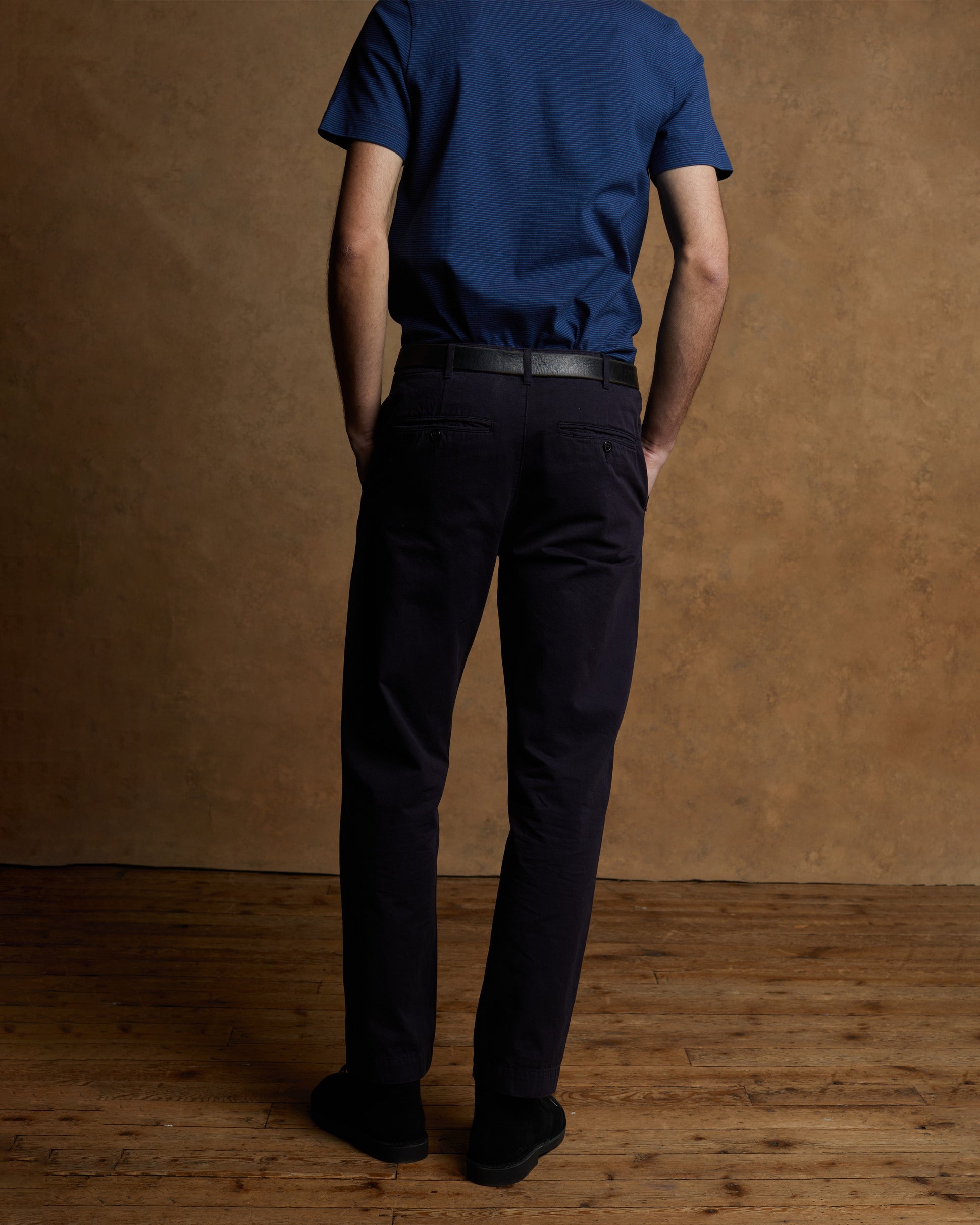 CLARENCE Chino Pants - Dark Navy