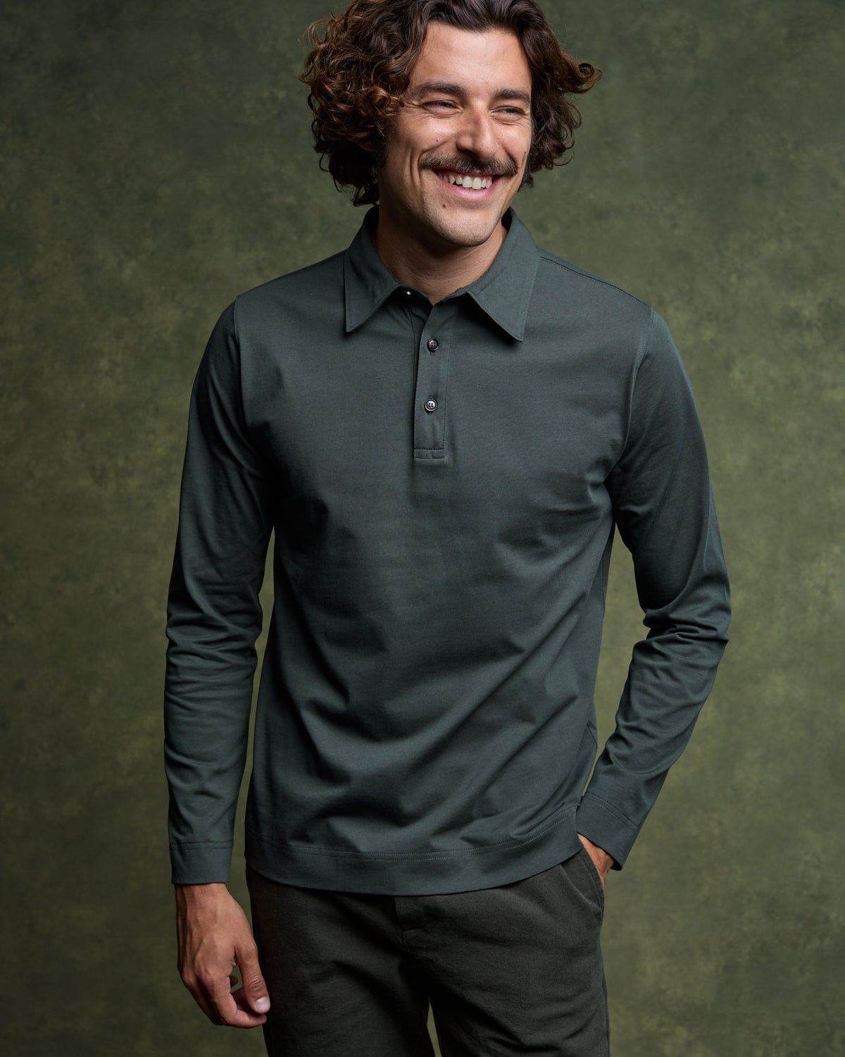 CLUB Polo shirt - Vert Sequoia