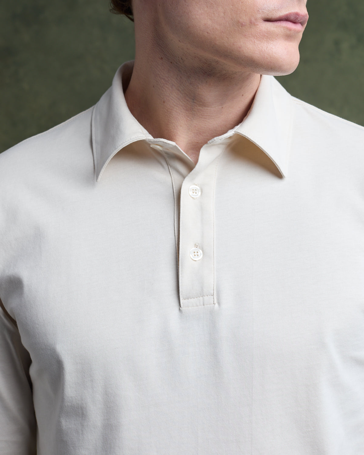 CLUB Polo shirt - Creme