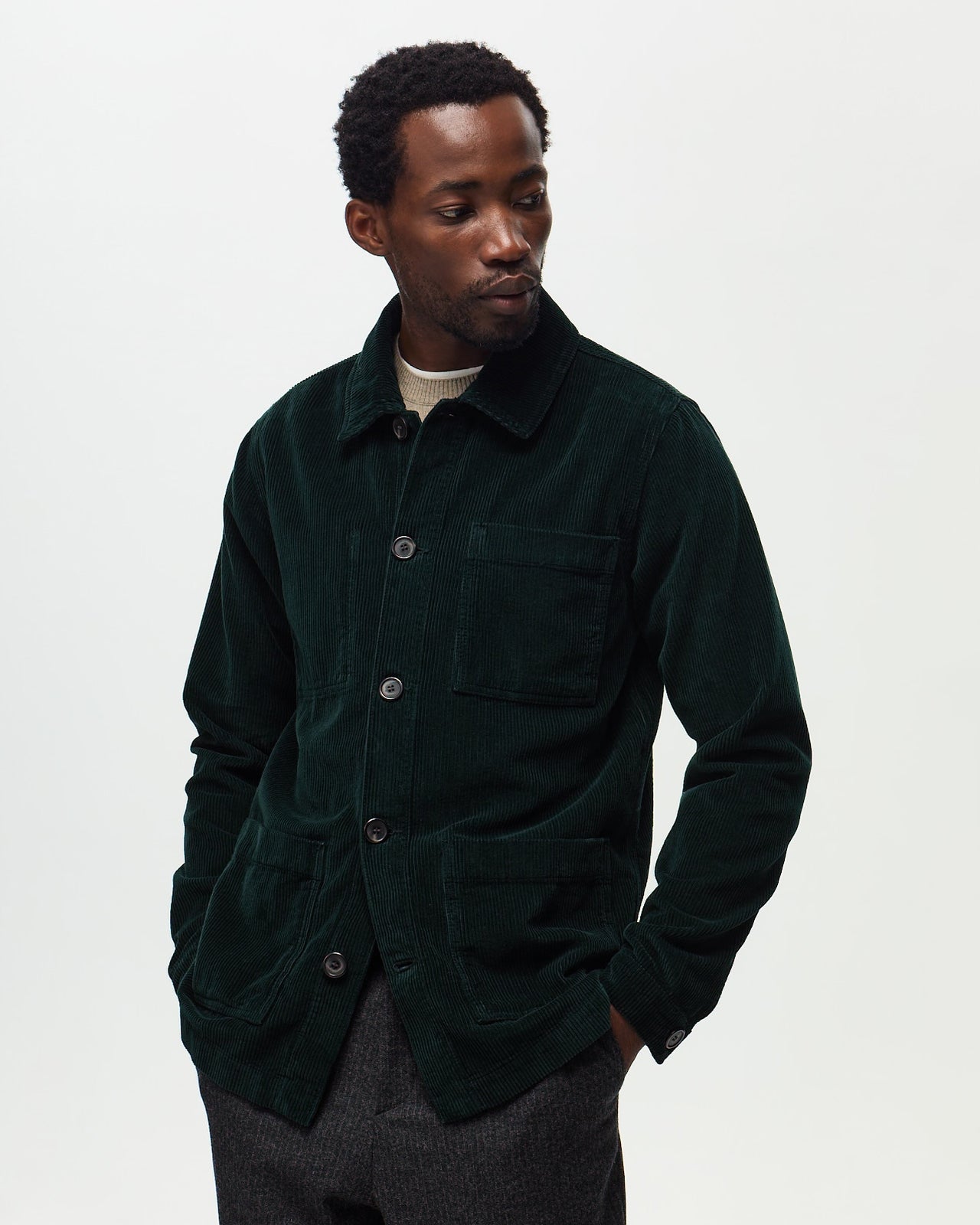 ESTEVE Painter's Jacket – Cedar Green