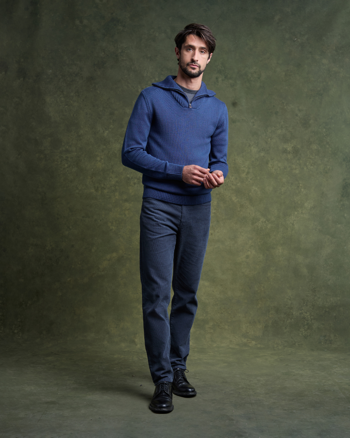 CRISTIANO Knitwear - Bleu Orage