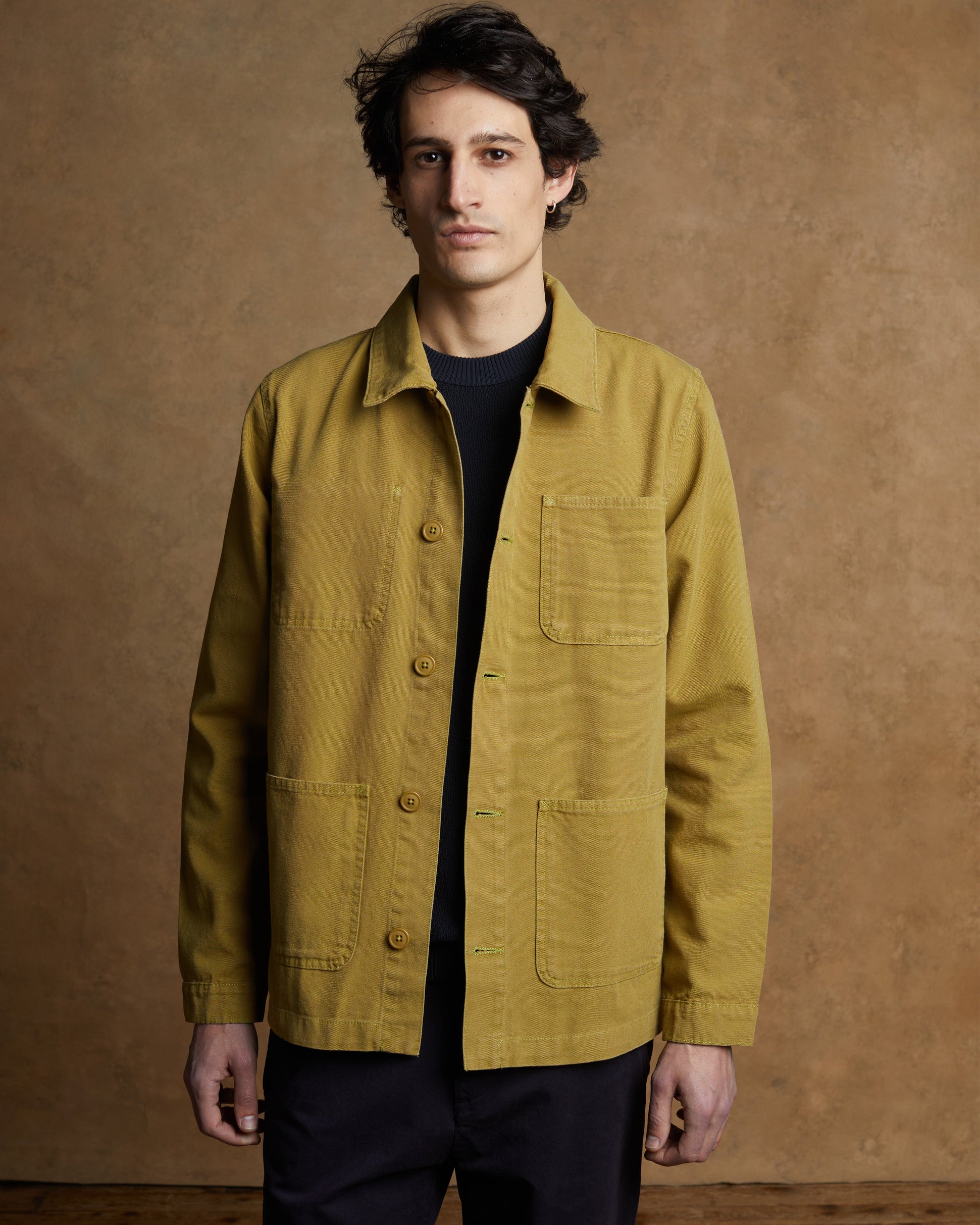 DELAUNAY Painter's Jacket - Olive