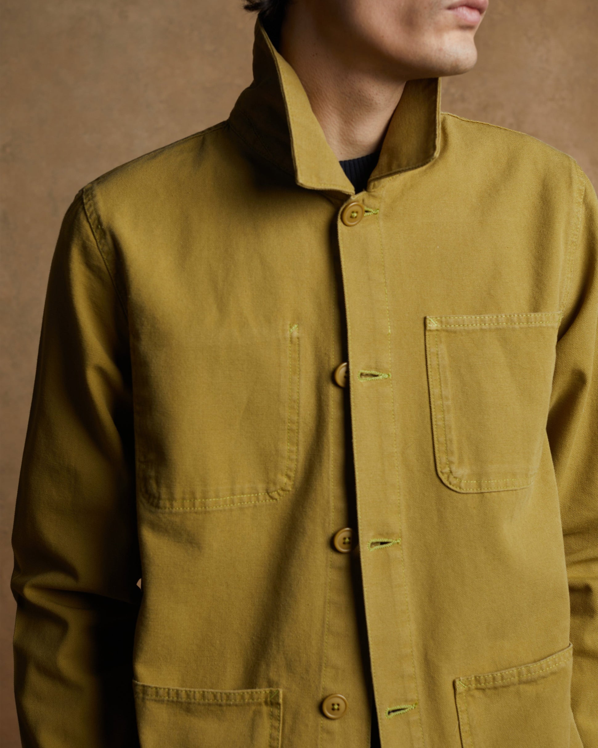 DELAUNAY Painter's Jacket - Olive