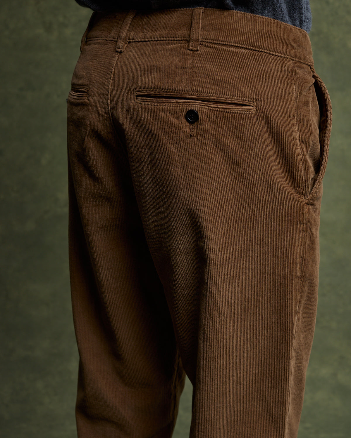 EMERSON Velvet Chino - Camel