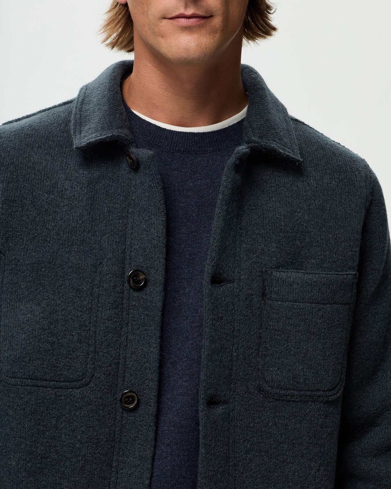 ERNST Painter's Jacket – Storm Blue