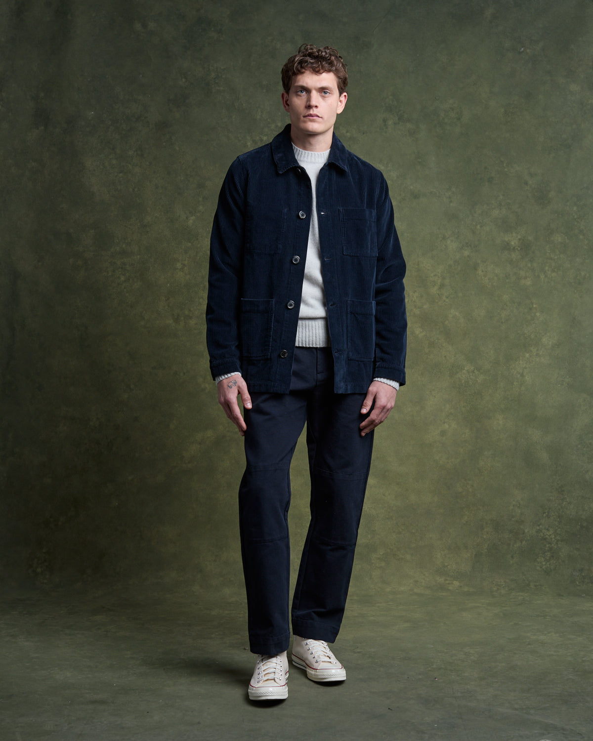 ESTEVE Painter's Jacket - Navy