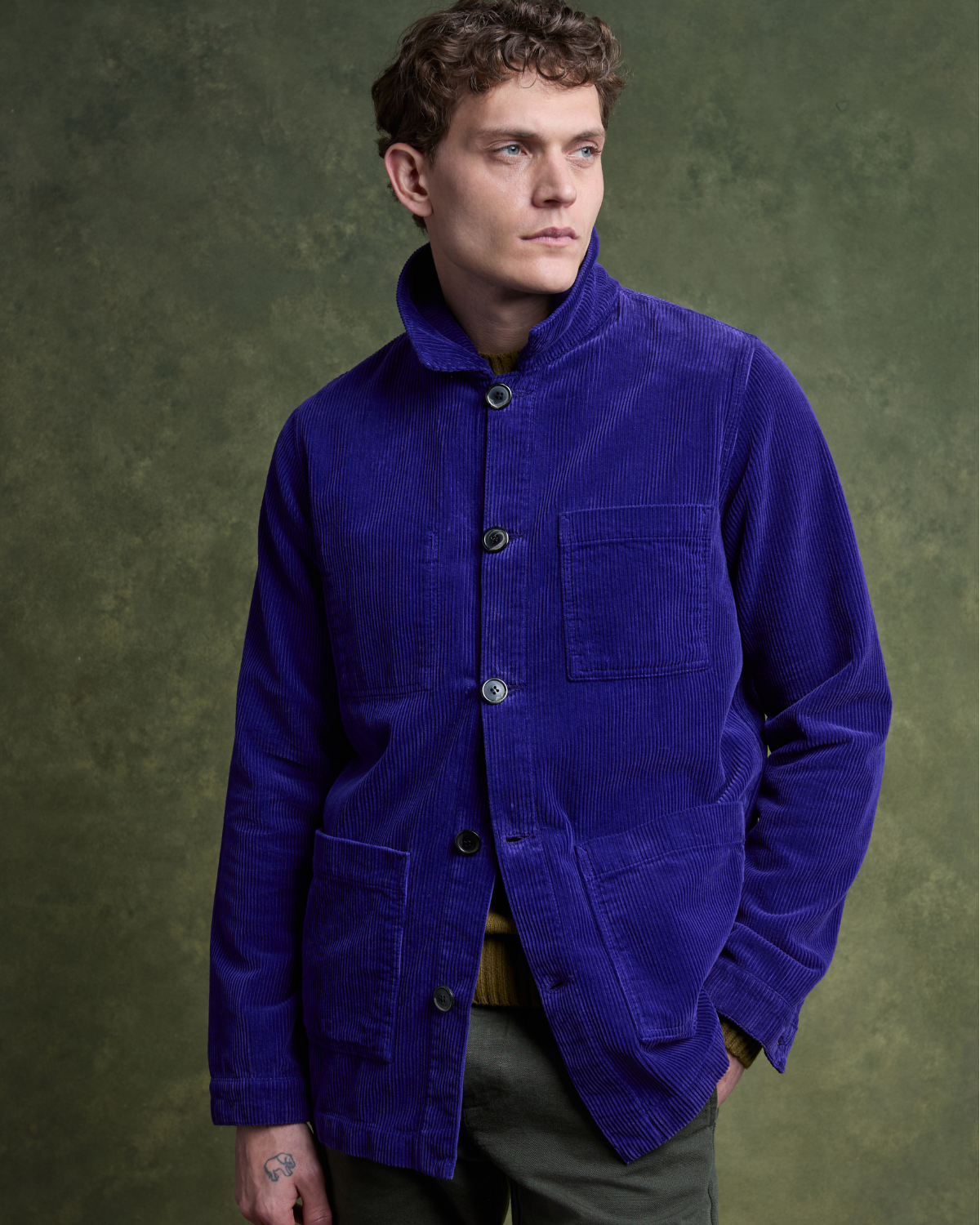 ESTEVE Painter's jacket - Purple