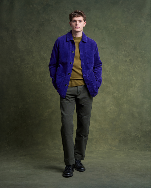 ESTEVE Painter's jacket - Purple