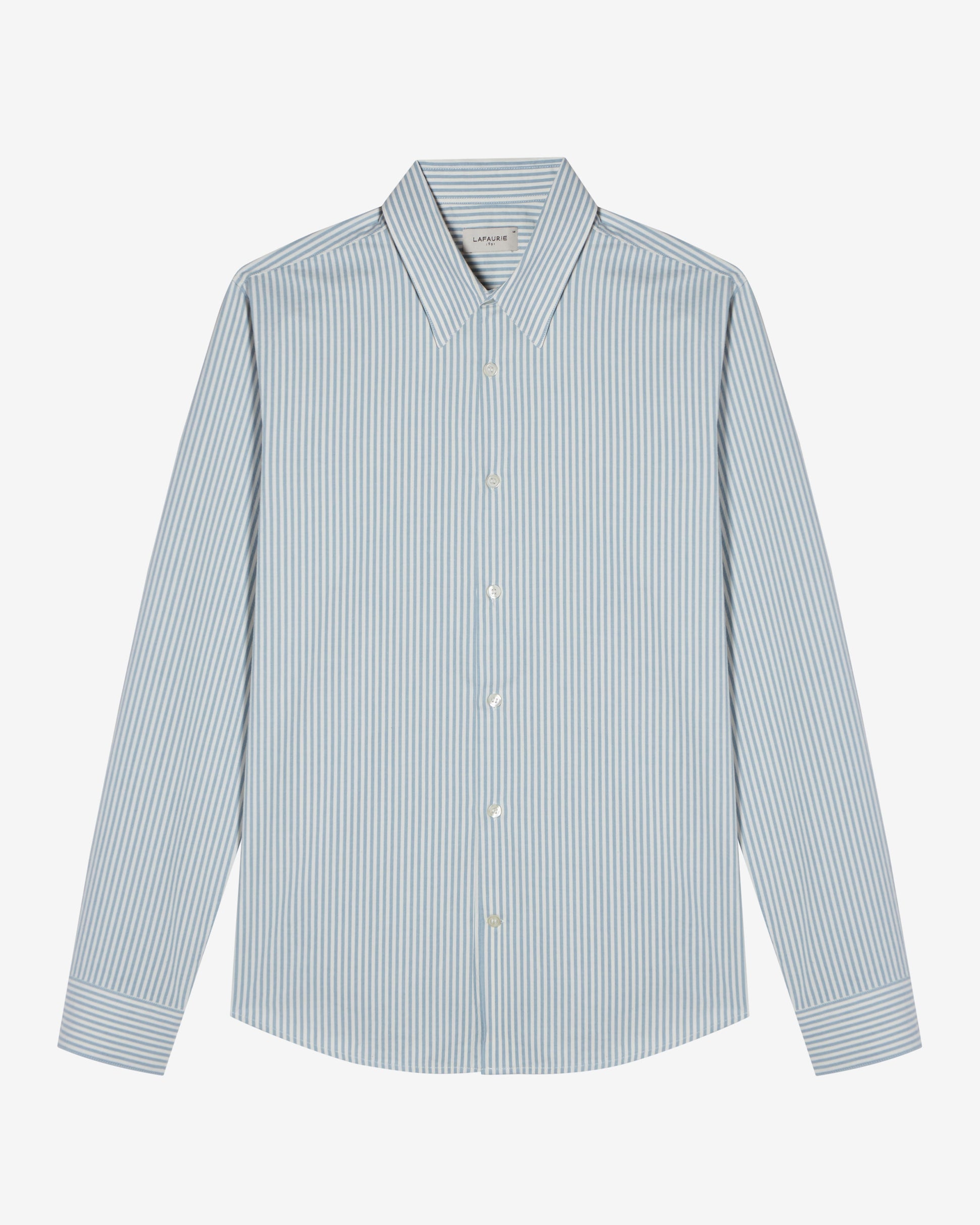 FARO Shirt - Turquoise/Ecru