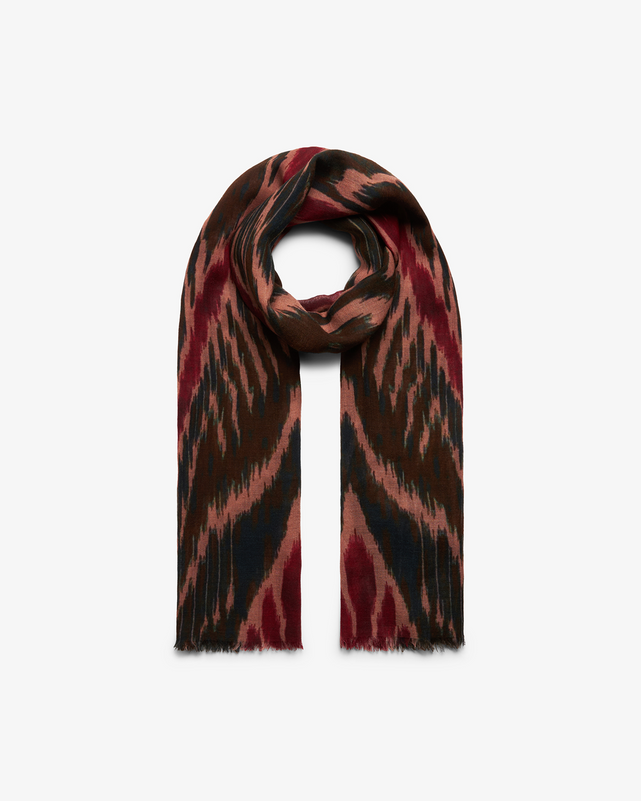 COOLCAT Scarf – Brown/Red