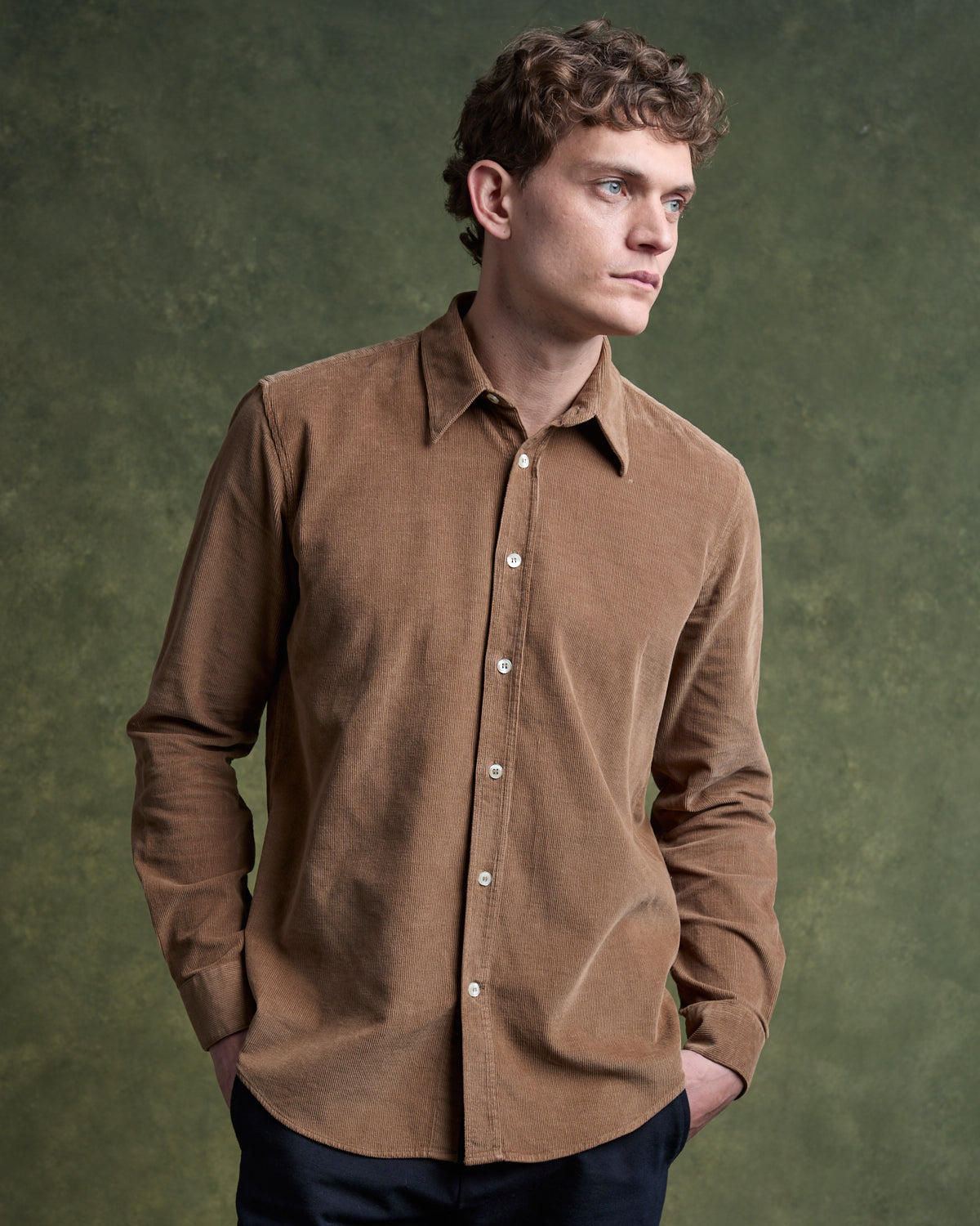 GAIA Shirt - Beige Camel