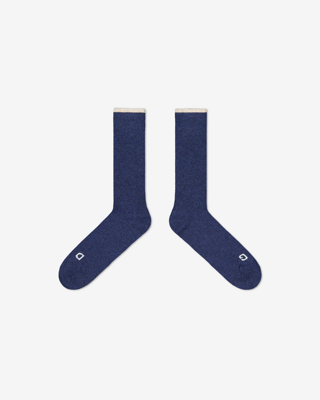 GALLIERA Socks - Bleu Indigo