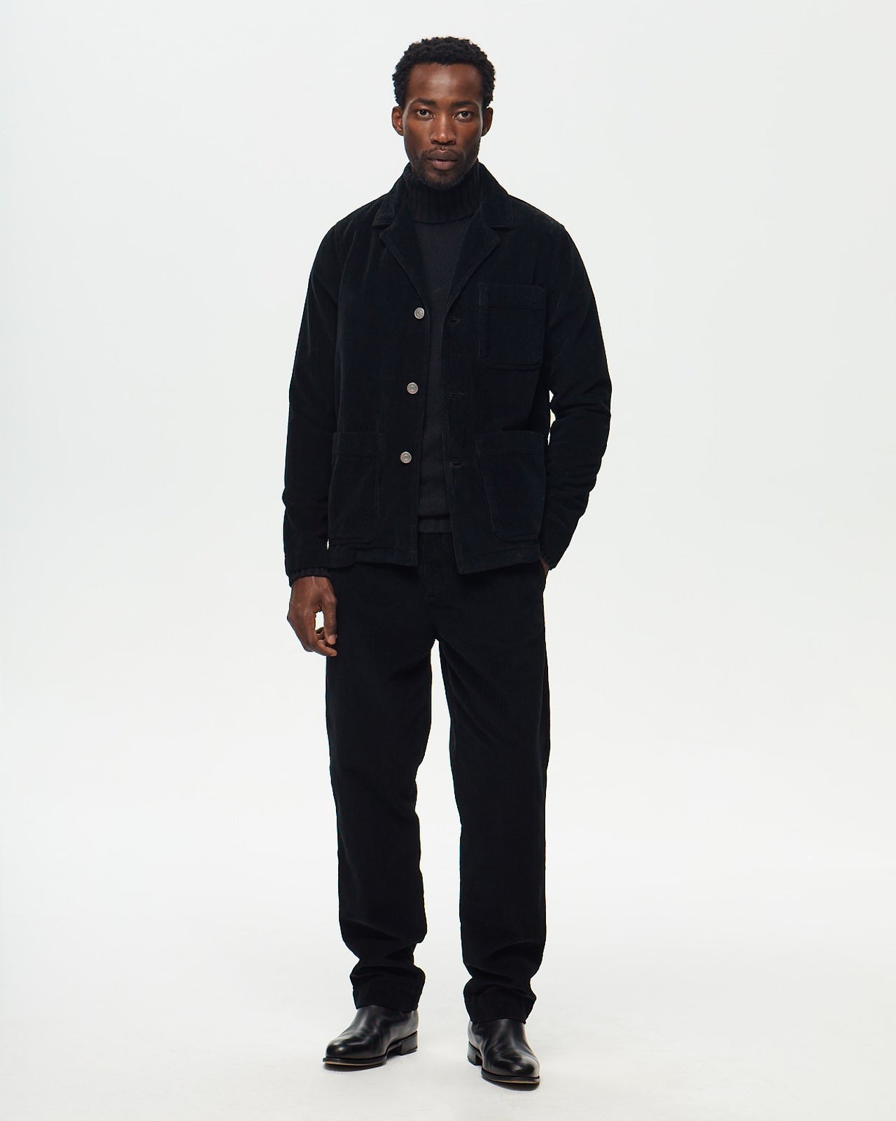 GEHRY Architect Corduroy Jacket – Kohl Black