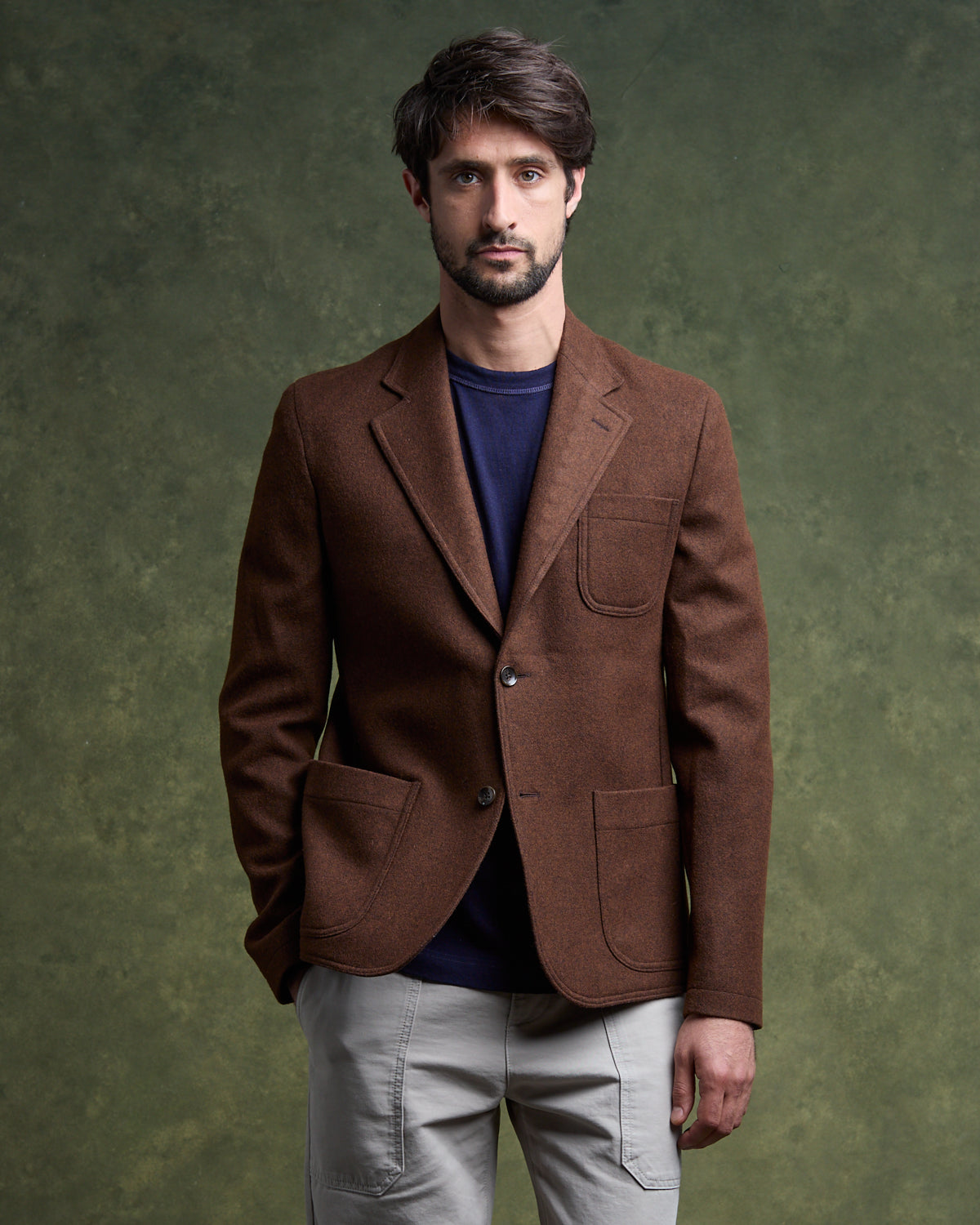 GIDE Jacket - Marron Vigogne