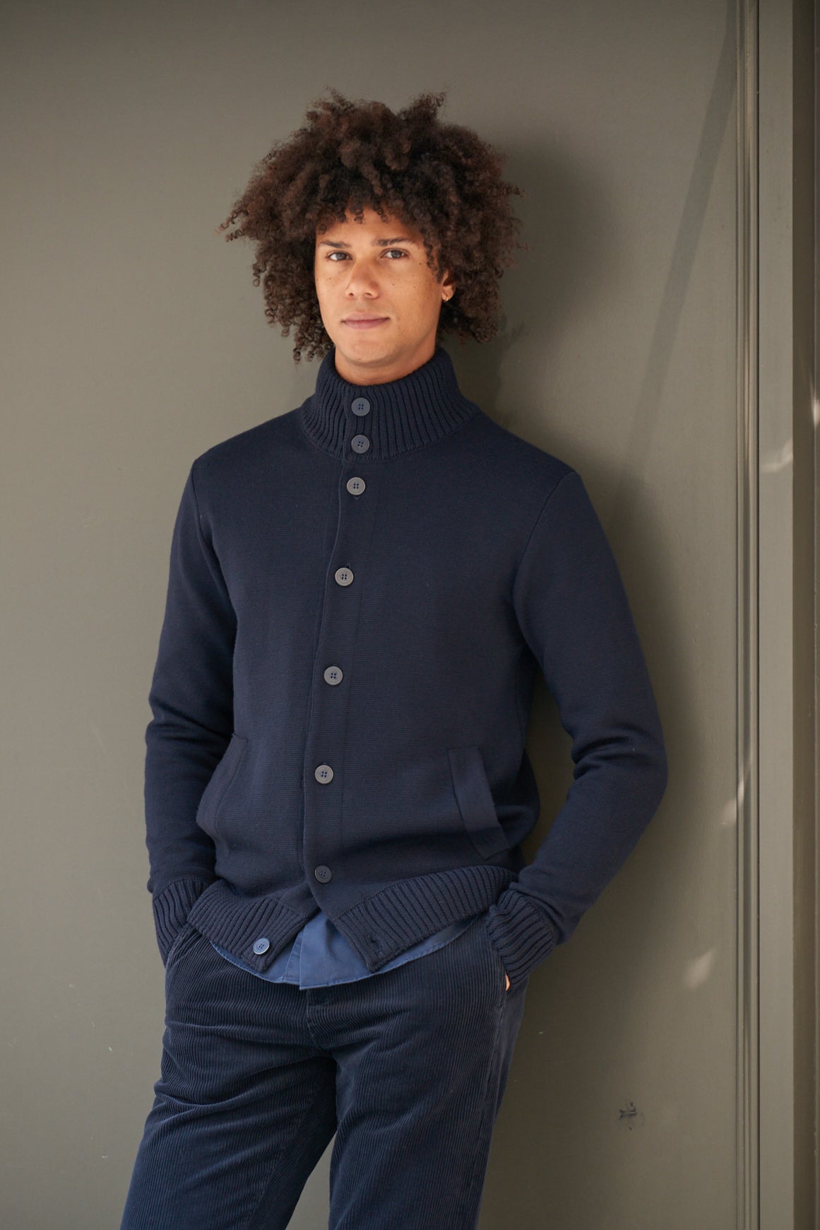 ERBERTO Shirt - Navy
