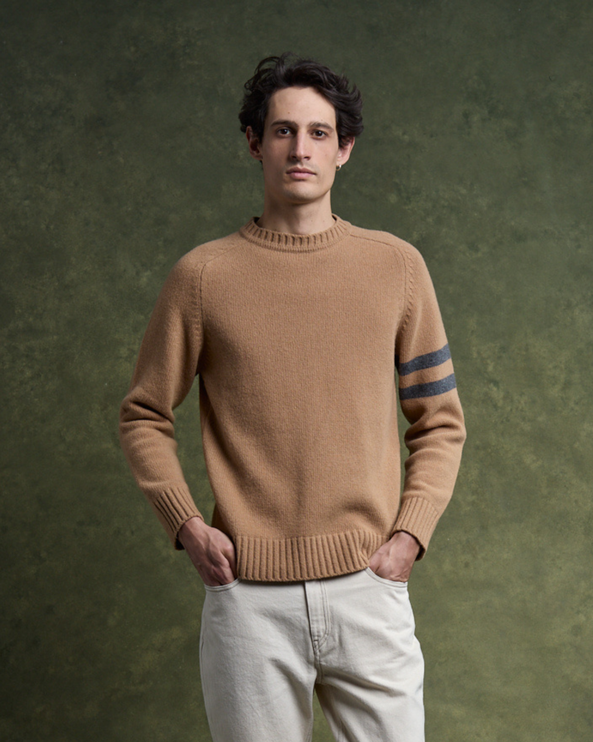 CINO Knitwear - Camel/Flanelle