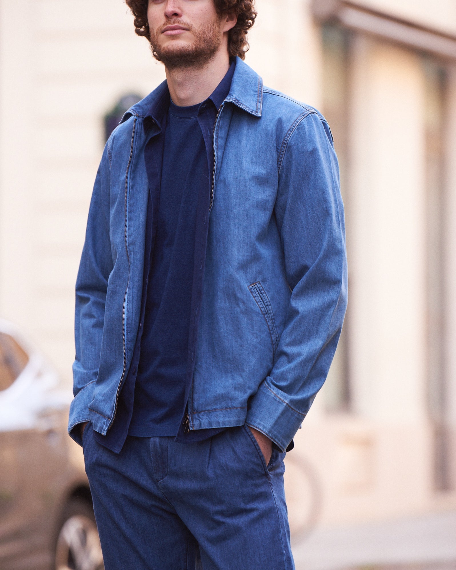 Bruce Jacket - Stone