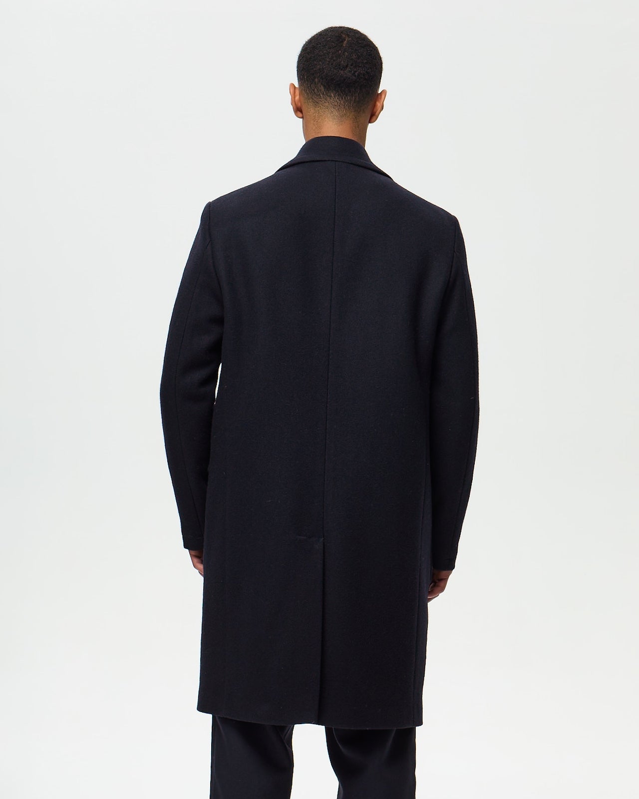 LOUIS Overcoat - Navy