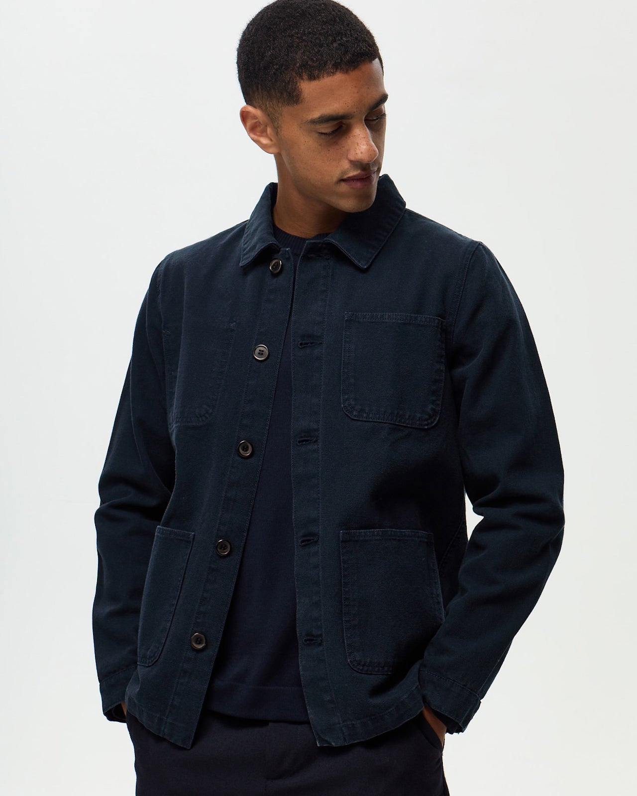 BRAQUE Painter's Jacket – Navy