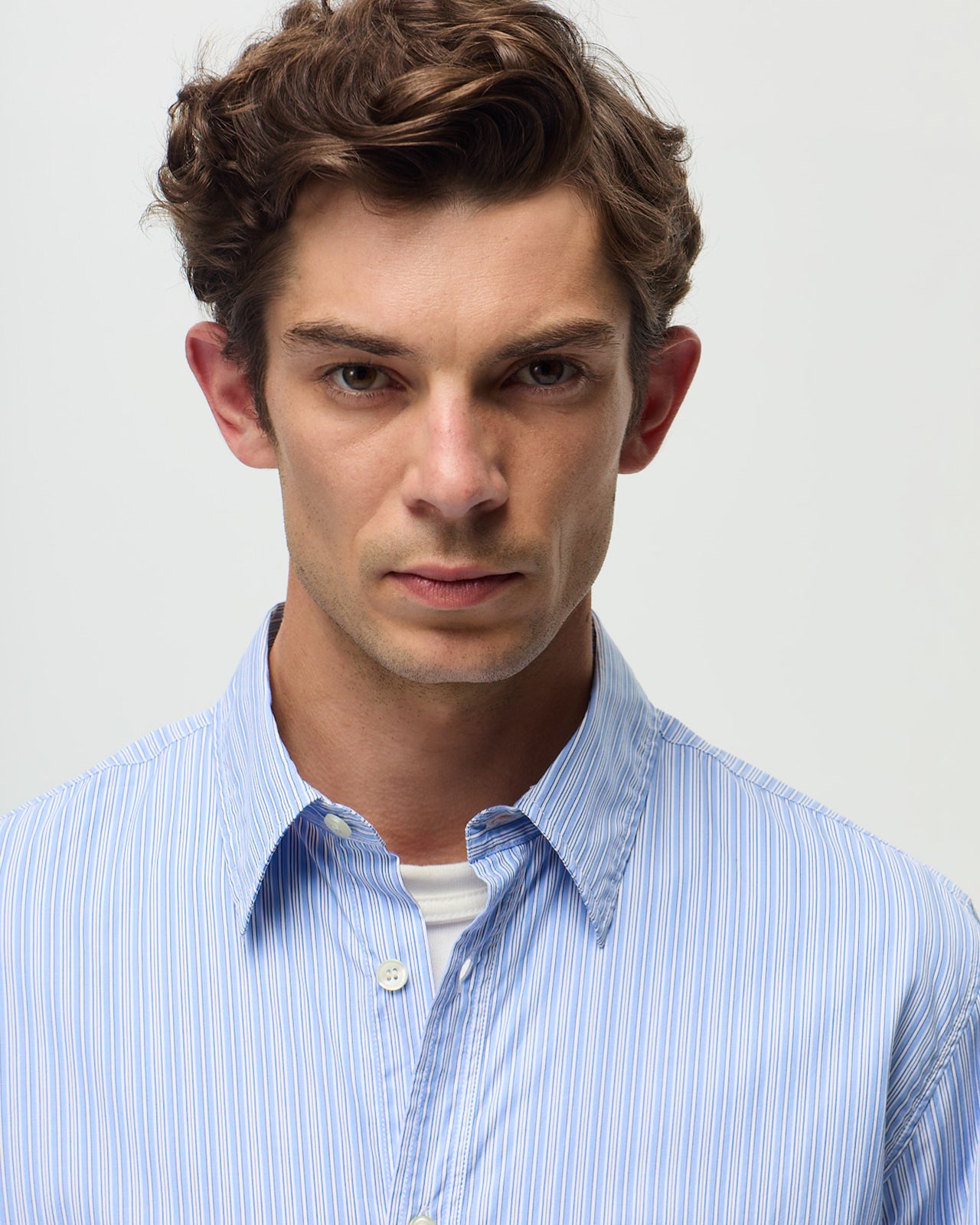 ALLAN Shirt – Azure Blue