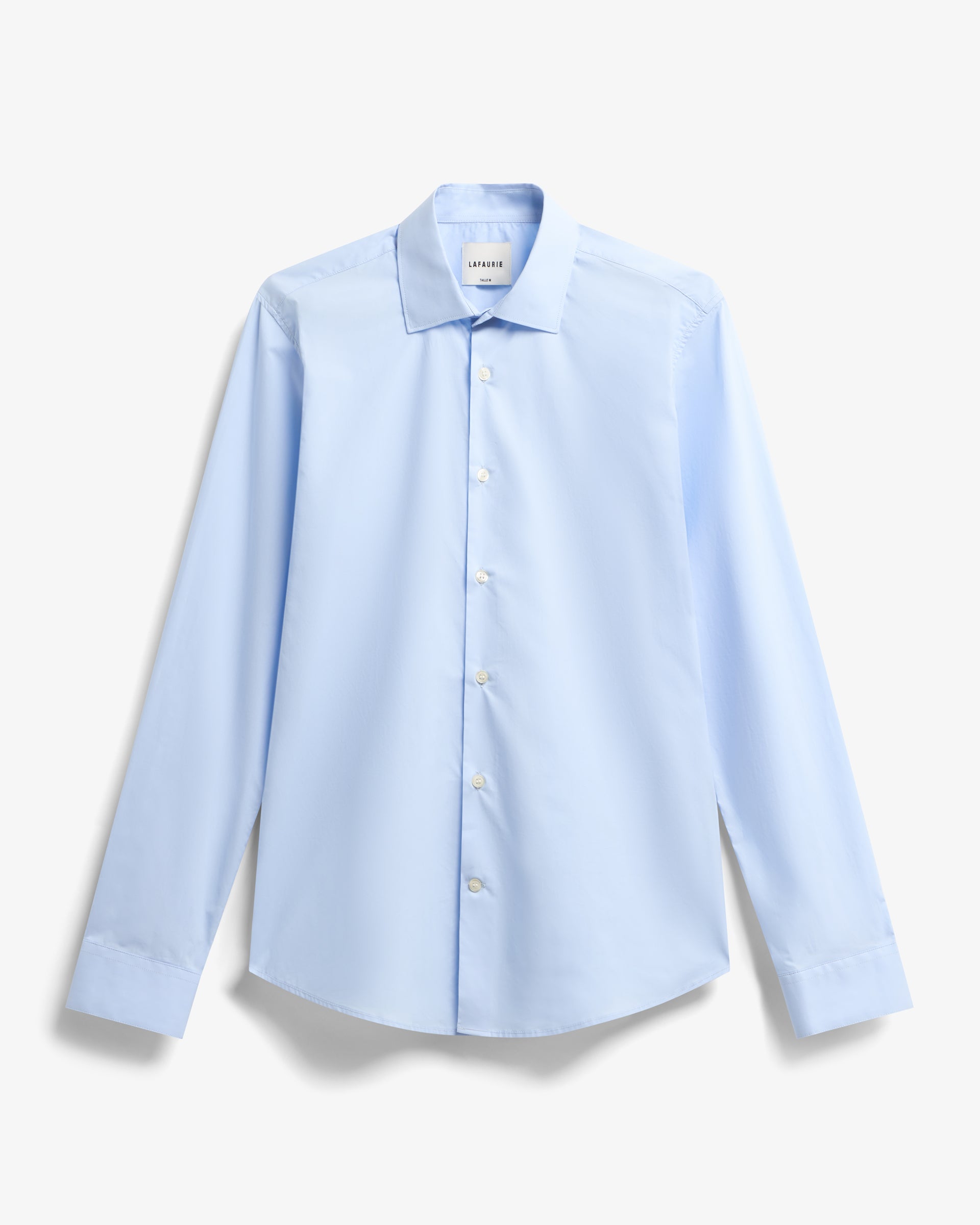 POPELINE Shirt – Aqua Blue