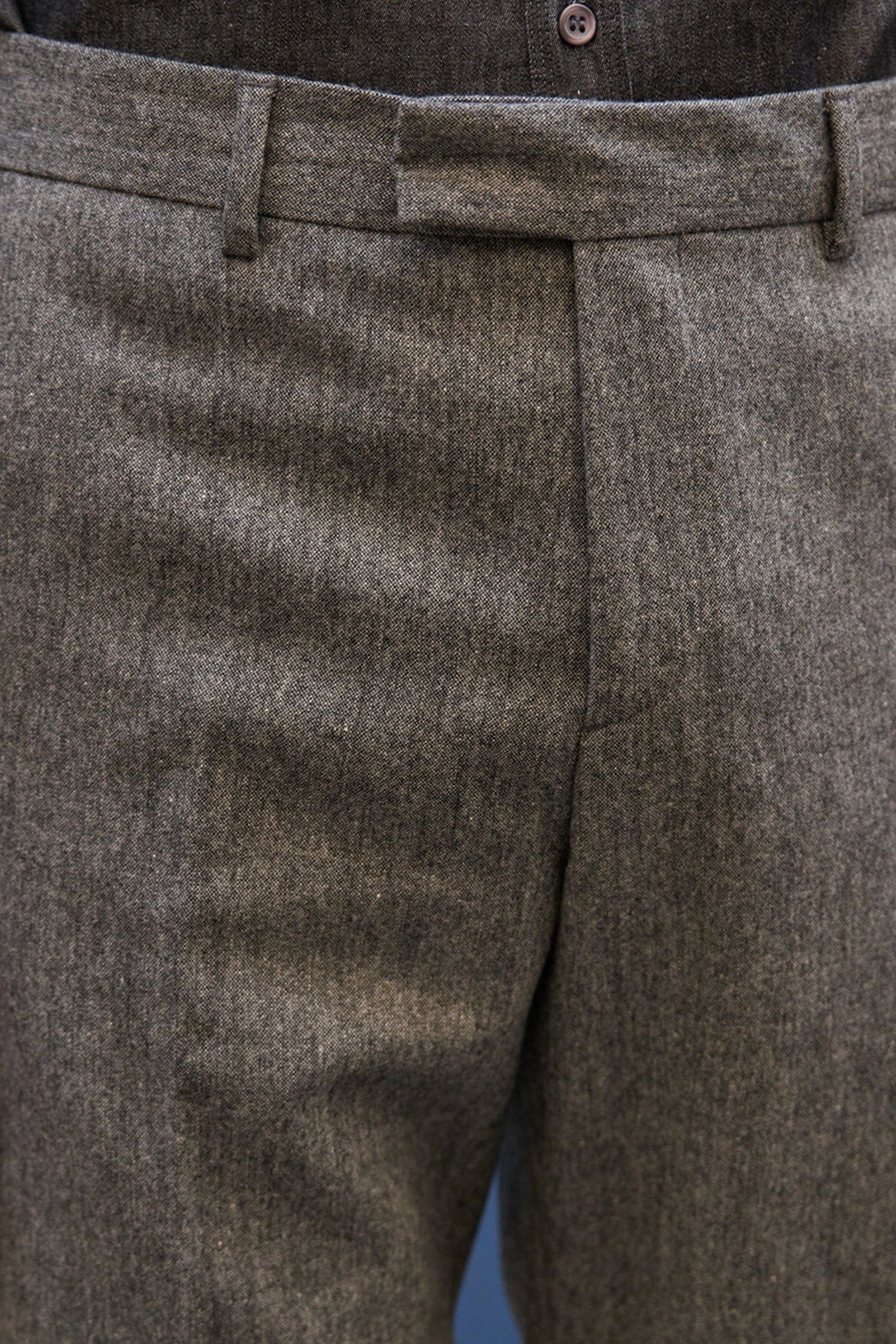 ELUARD Spring Suit Trousers - Smoke Grey