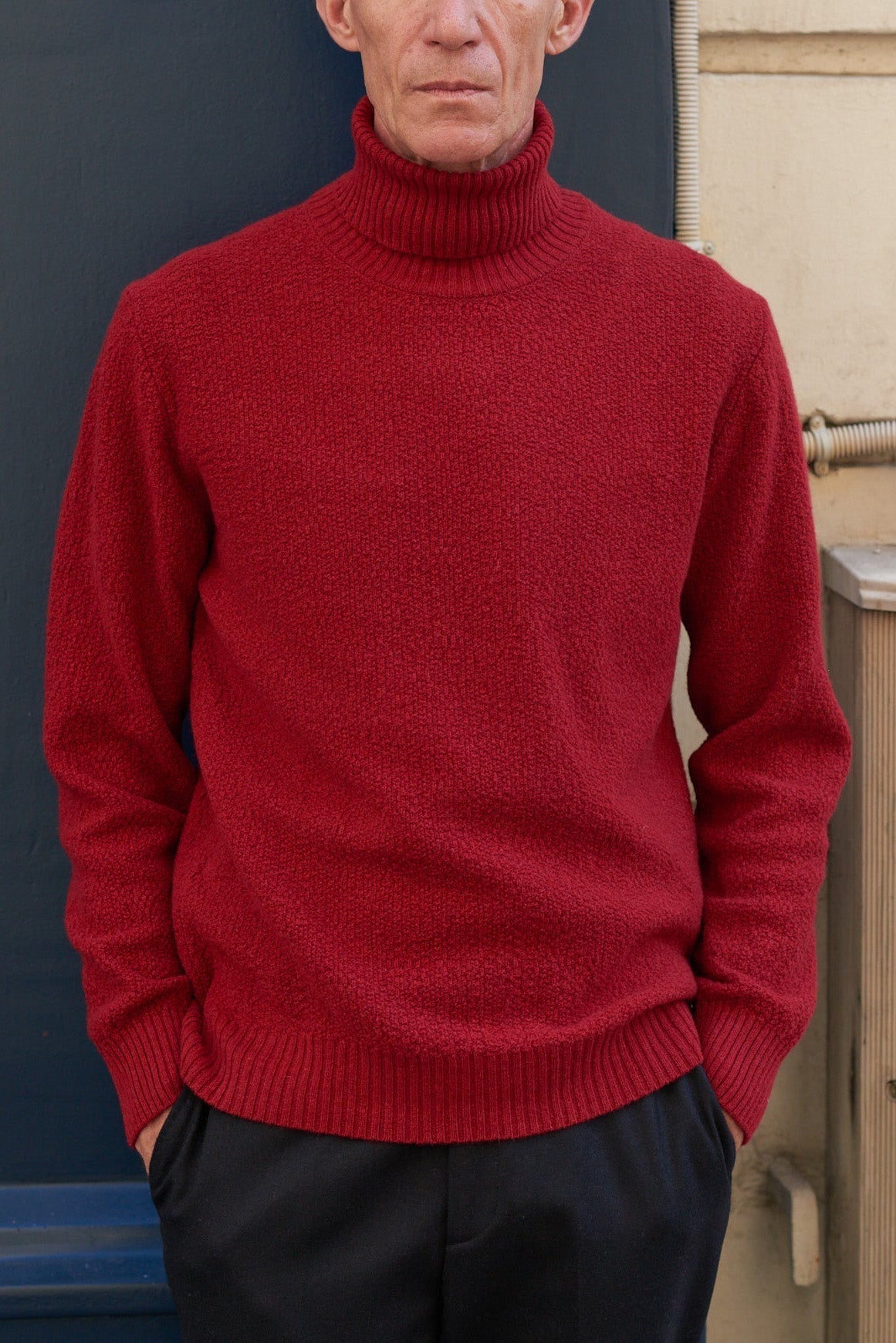 EDOARDO Sweater - Blood orange