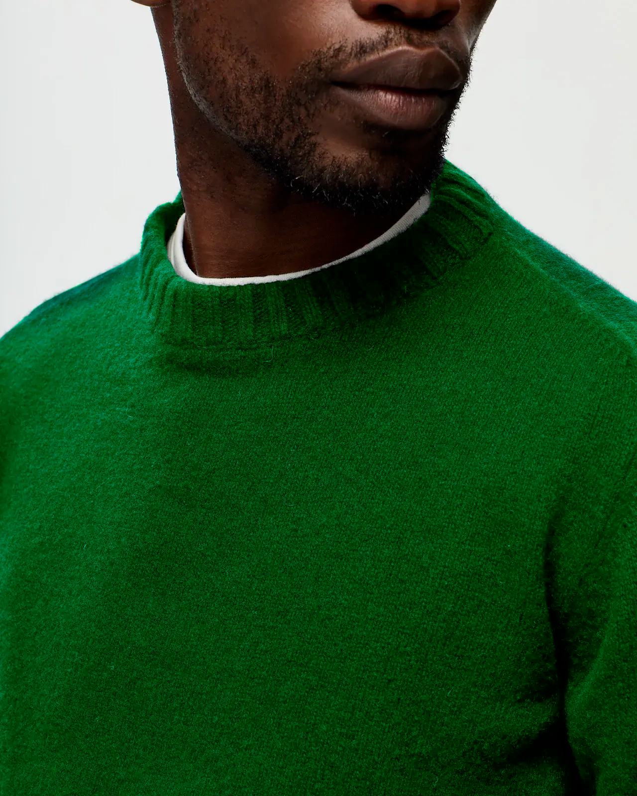 CLAUDIO Sweater - Emerald green