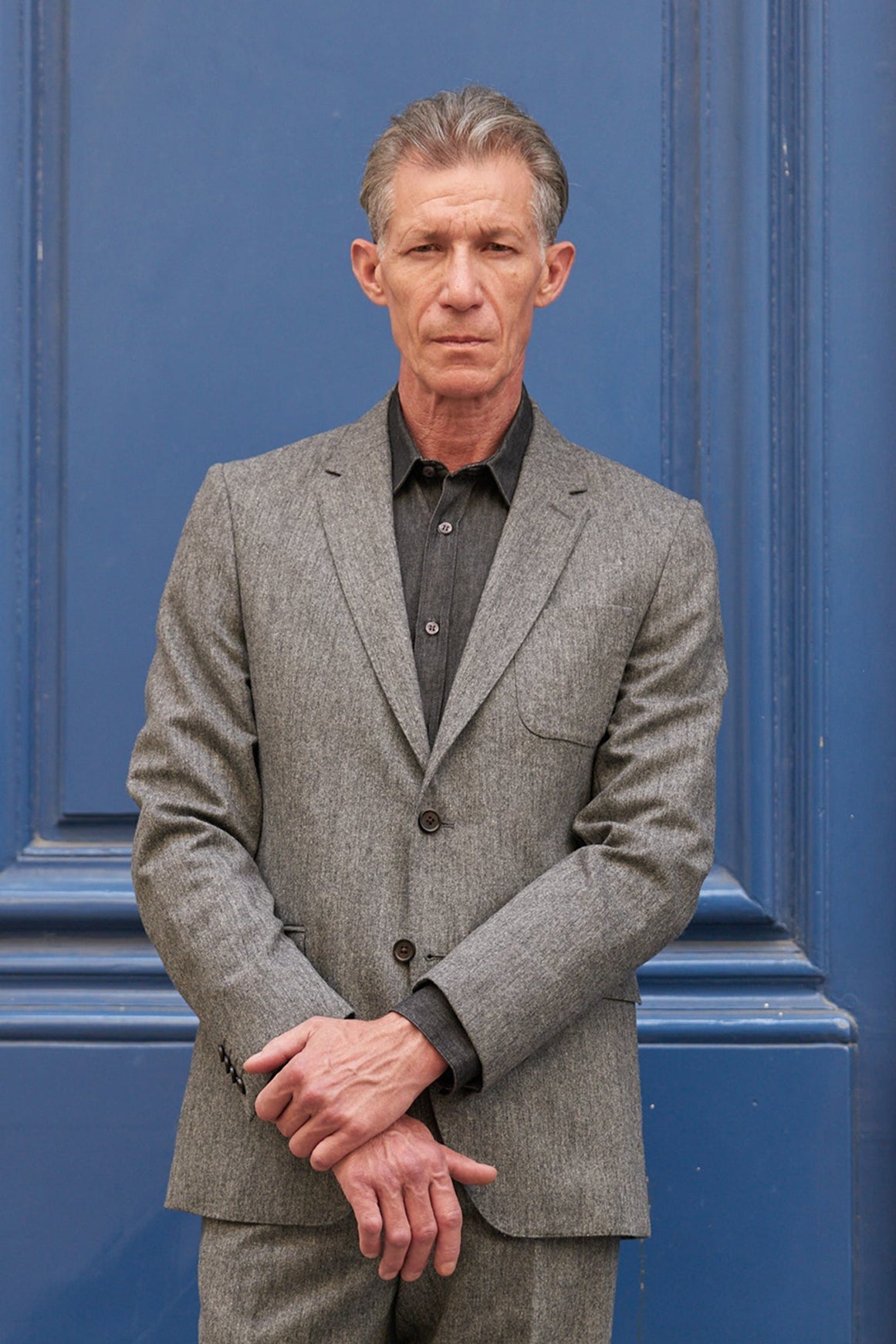 ELUARD Spring Suit Jacket - Smoke Grey