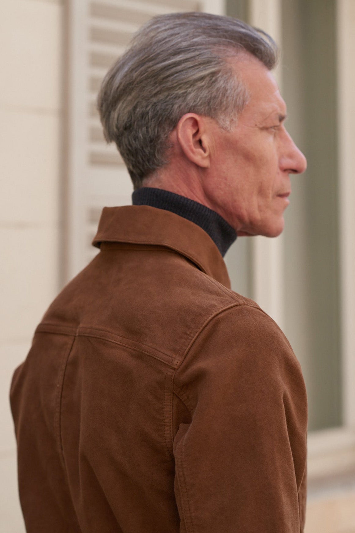 CLAUDEL painter's jacket - Cigar