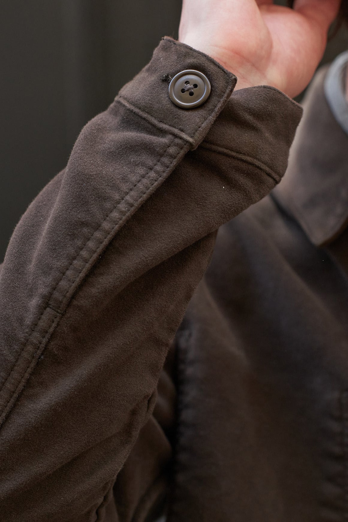 CLAUDEL painter's jacket - Macassar