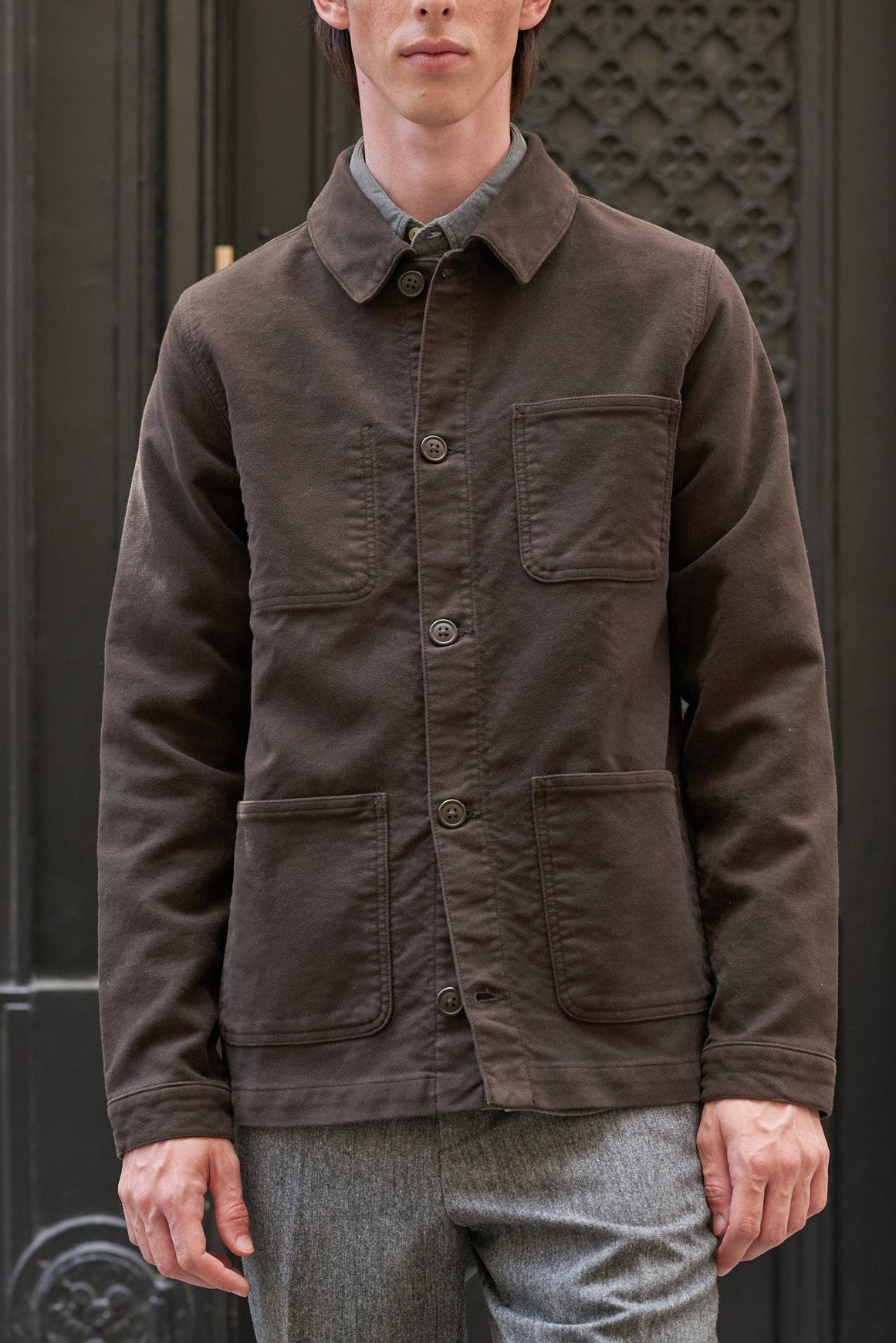 CLAUDEL painter's jacket - Macassar