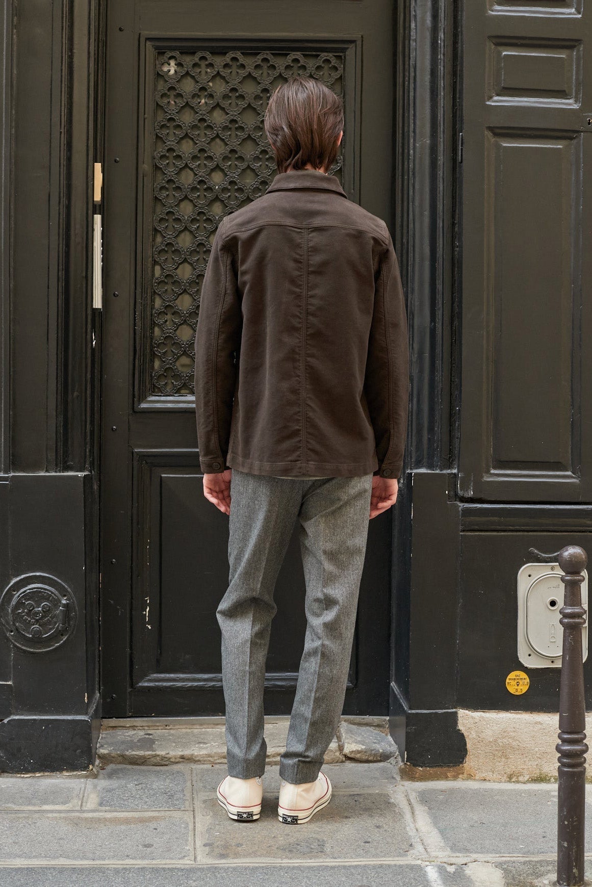 CLAUDEL painter's jacket - Macassar