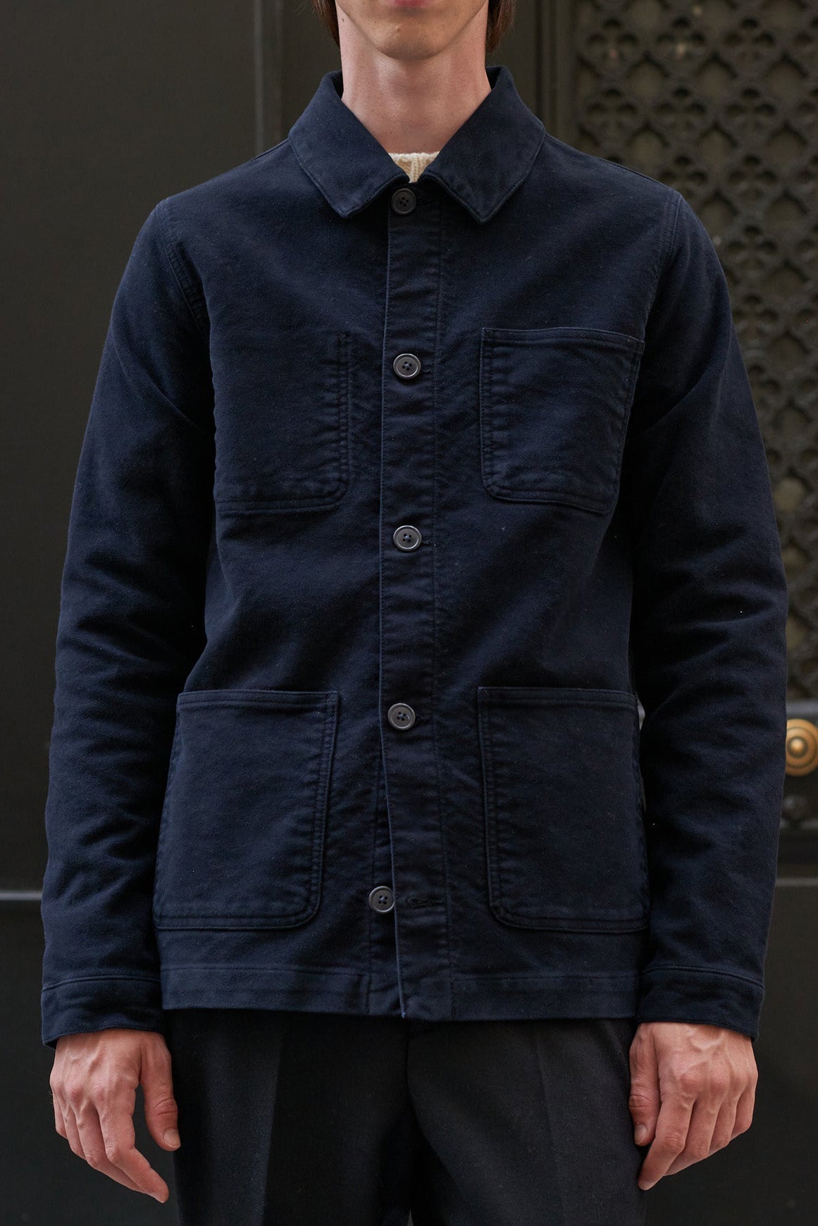 CLAUDEL painter's jacket - Navy