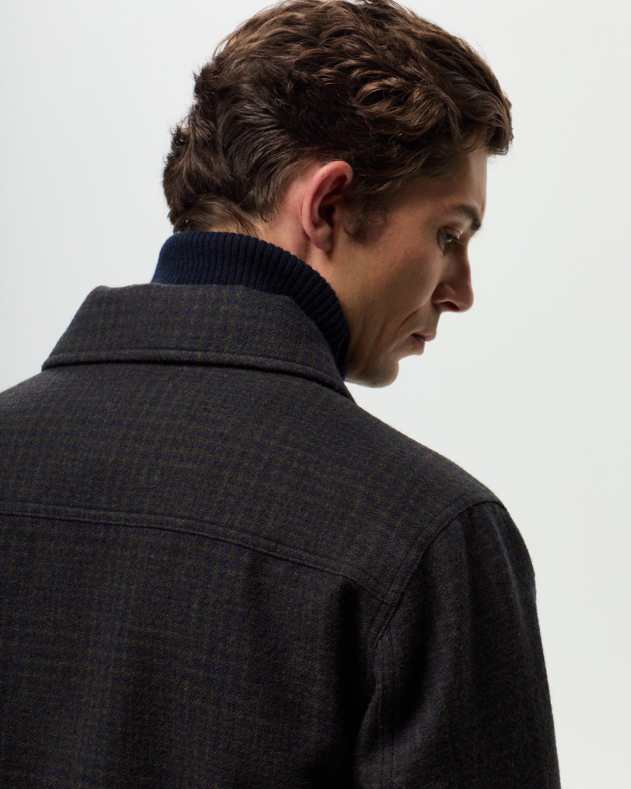 RIVOLI CHECKED Jacket - Khaki/Ink