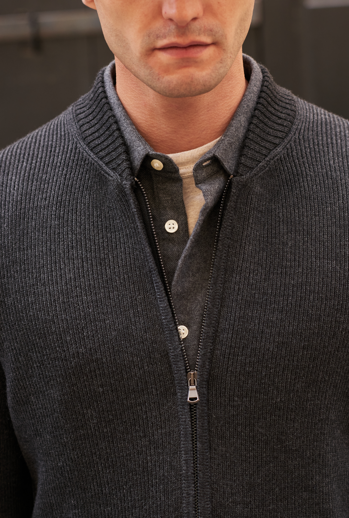 COSMO Cardigan - Charcoal