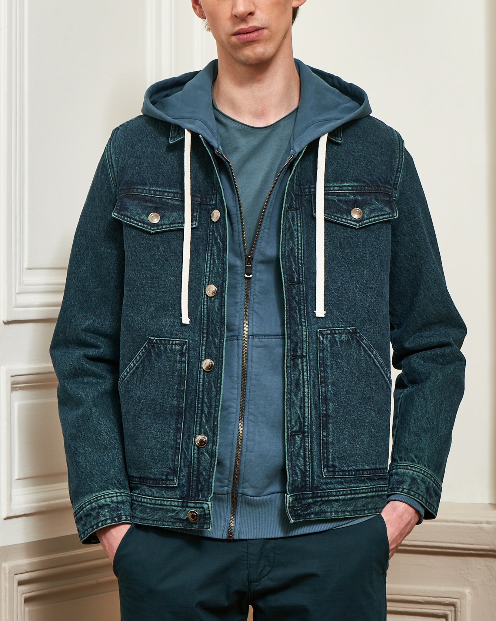 Degas Jacket - Bleu de prusse