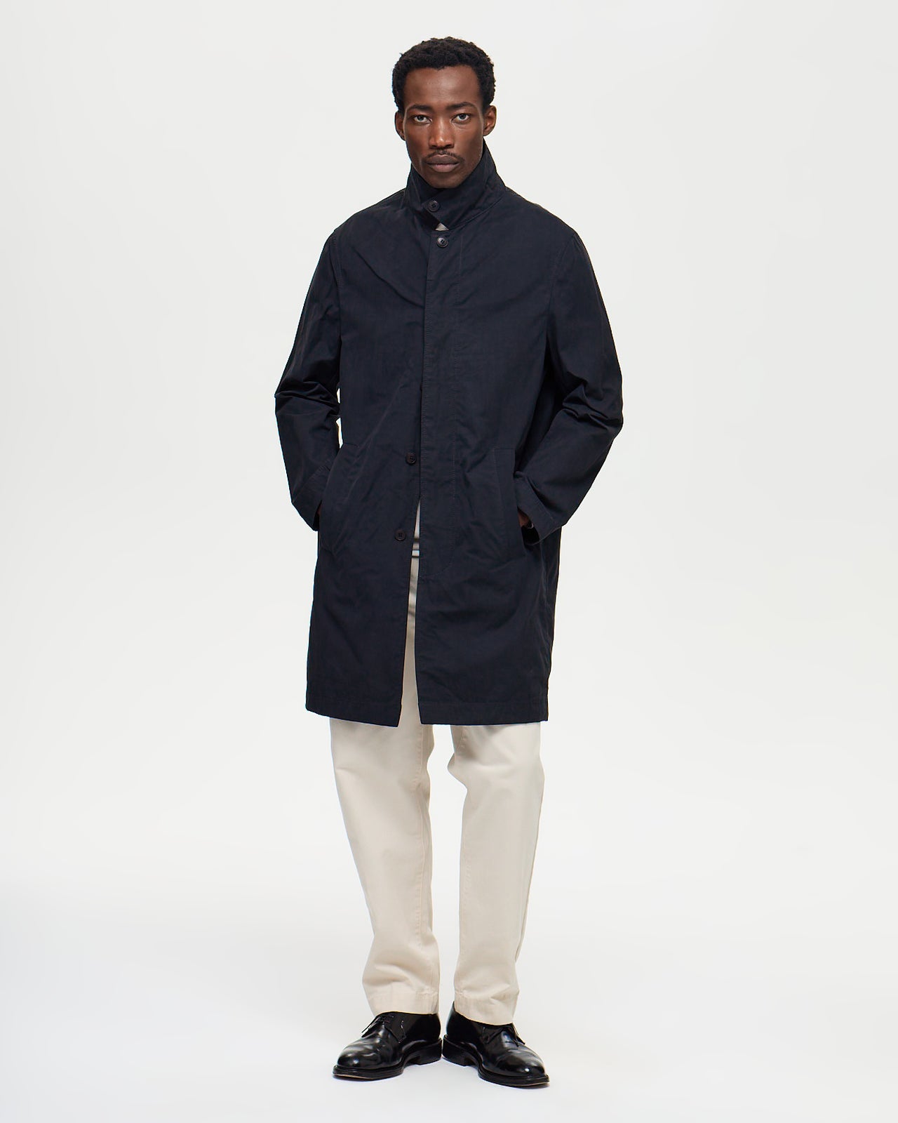 FINSCHER Riding Coat - Dark Navy